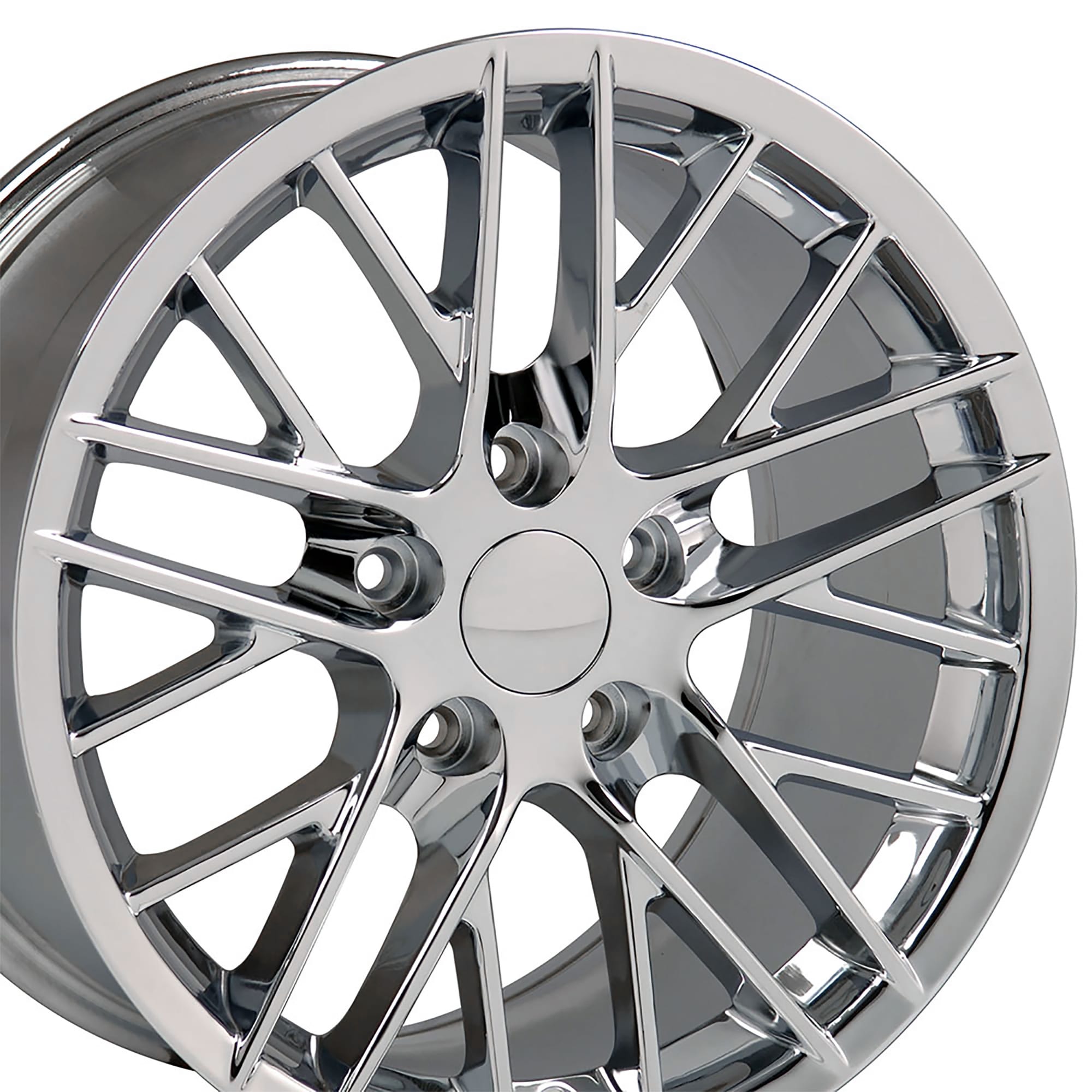 C4-C6 New C6 ZR1 Style Replica Wheel - Chrome 18x8.5 1988-2013