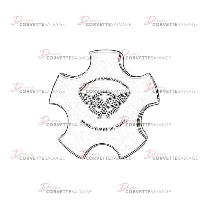 C5 Used Commemorative Edition Wheel Hub Cap 2004