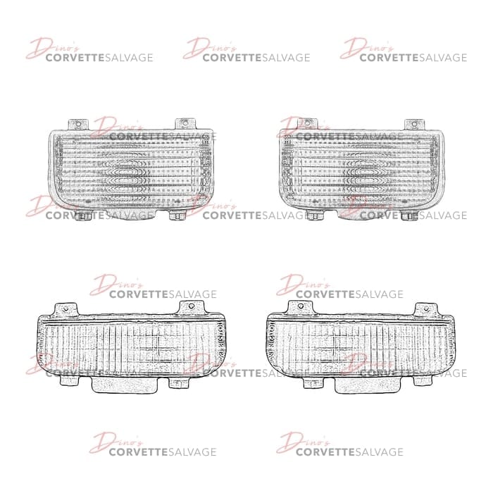C4 Used Reverse Light 1984-1996
