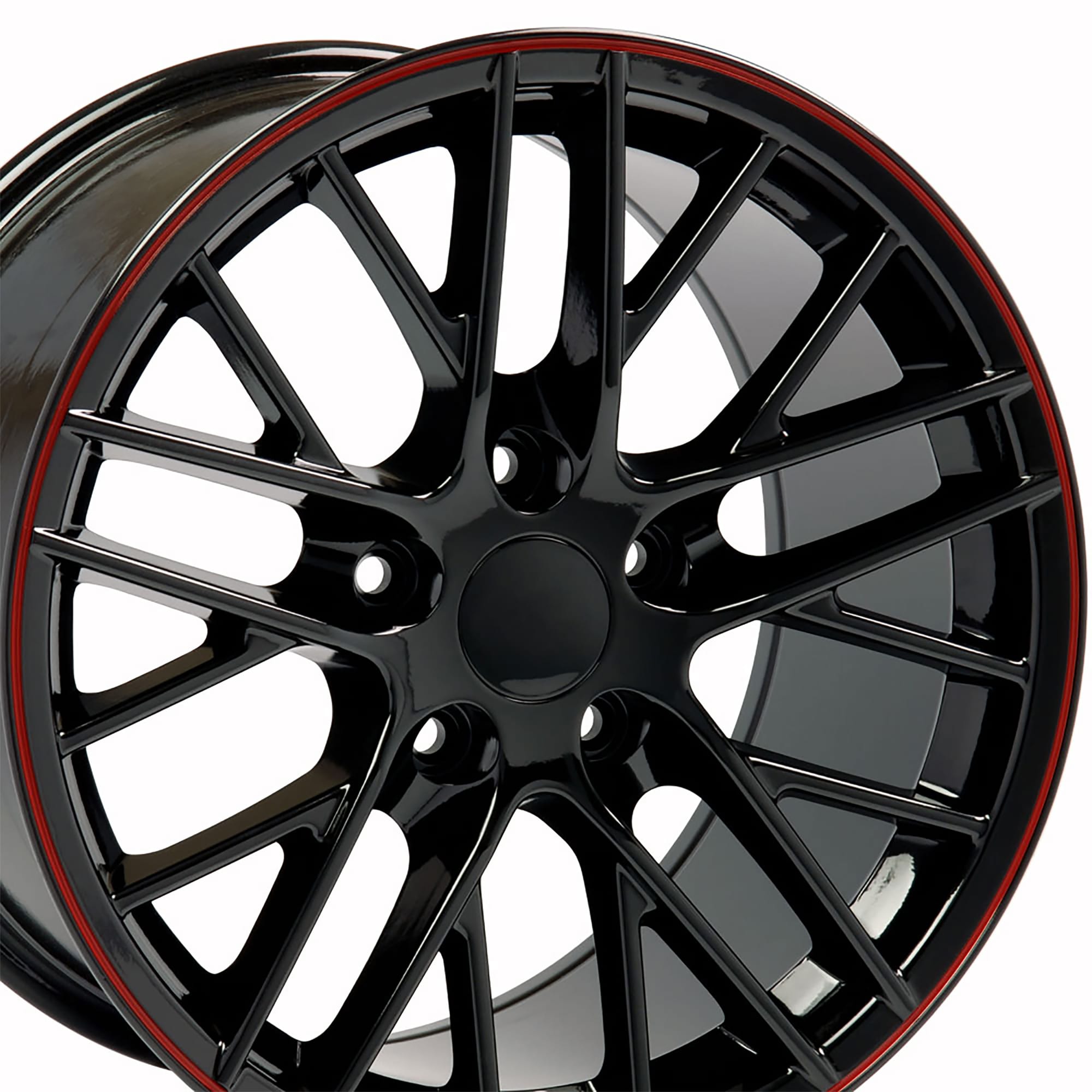 C4-C6 New C6 ZR1 Wheel - Black 18x8.5 1988-2013