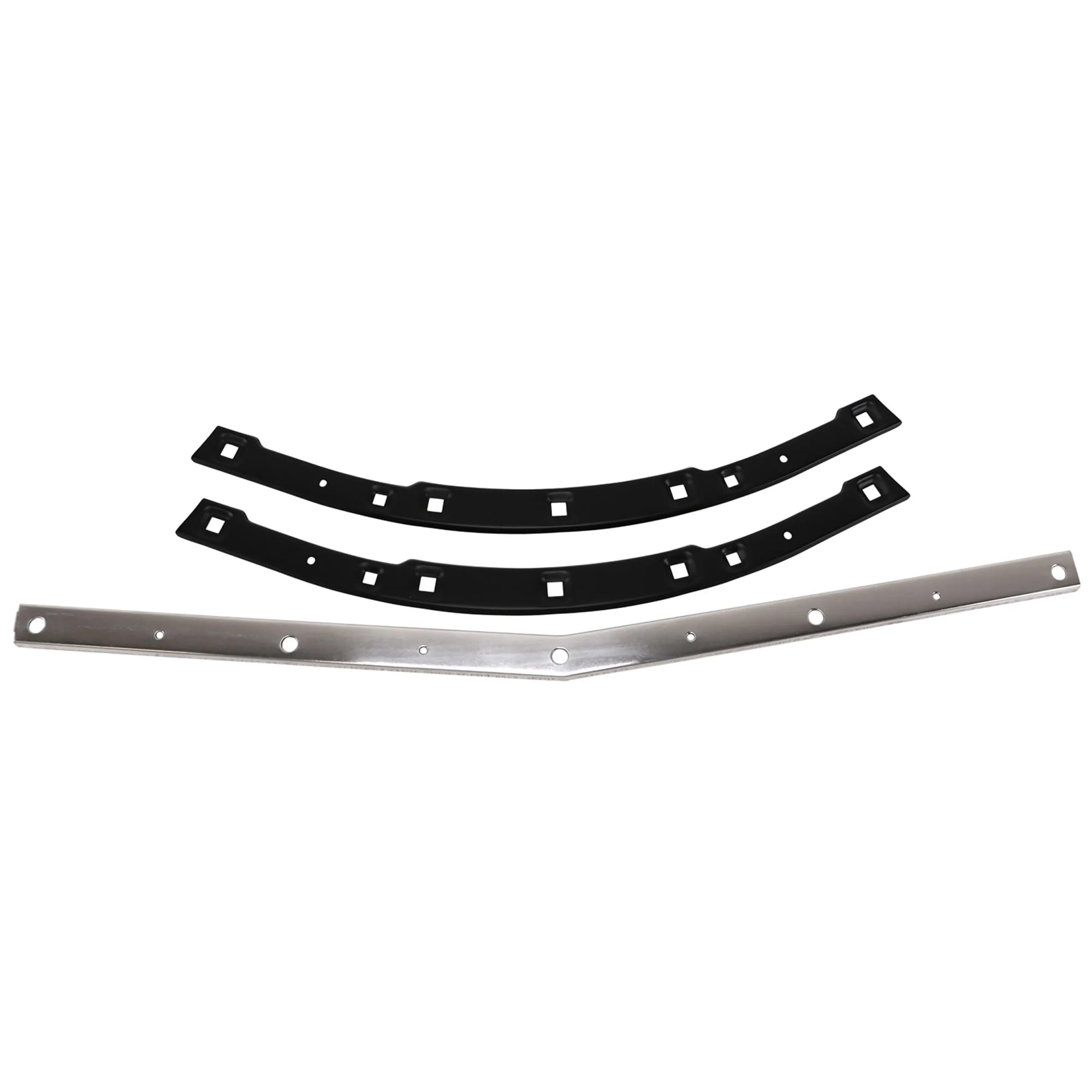 C4 New Front Air Dam Retainer Kit, 3PC 1991-1996