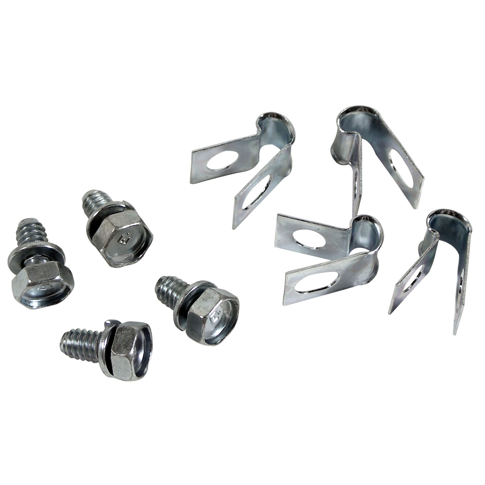 C2-C3 New Decklid Release Cable Mechanism Clamp & Bolt Set 1963-1975