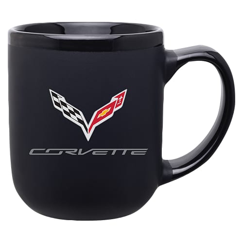 C7 New 2-Tone Modelo Mug with C7 Logo - Black 2014-2019