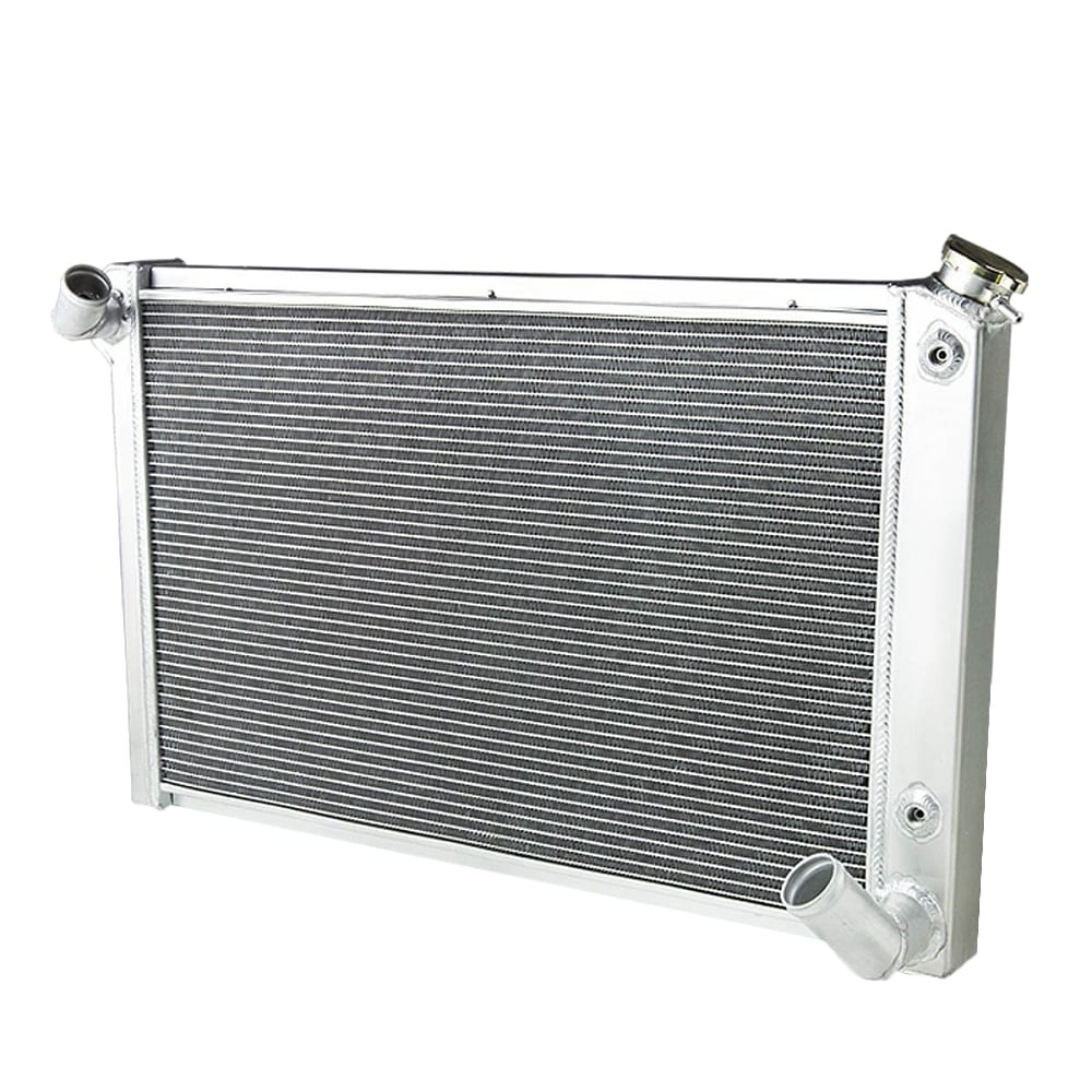 C4 New ALL Aluminum Radiator - 3 Rows - Small Block 1984-1990