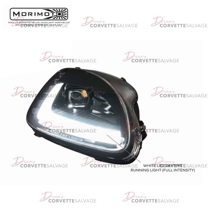 C6 New Morimoto C7 Style XB LED Headlight Set (Gen I) 2005-2013 image 3