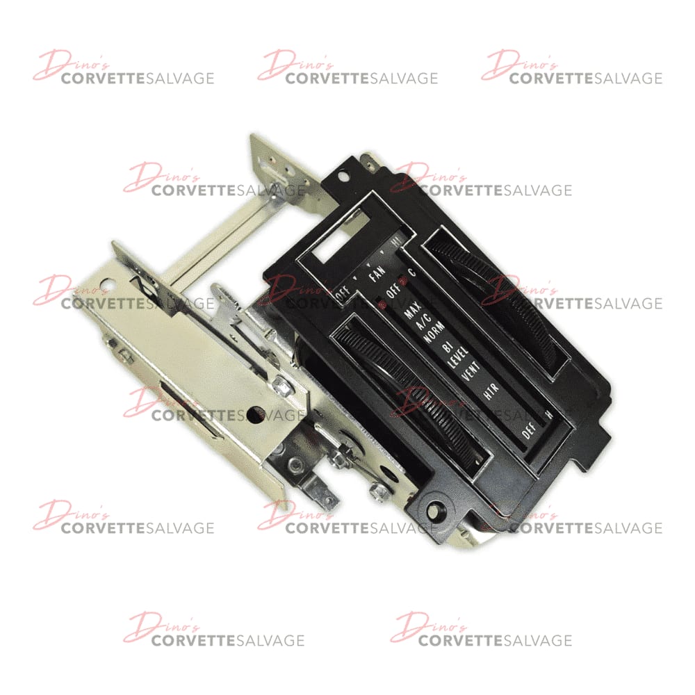 C3 New Heater Control Assembly with Air Conditioning 1972-1976