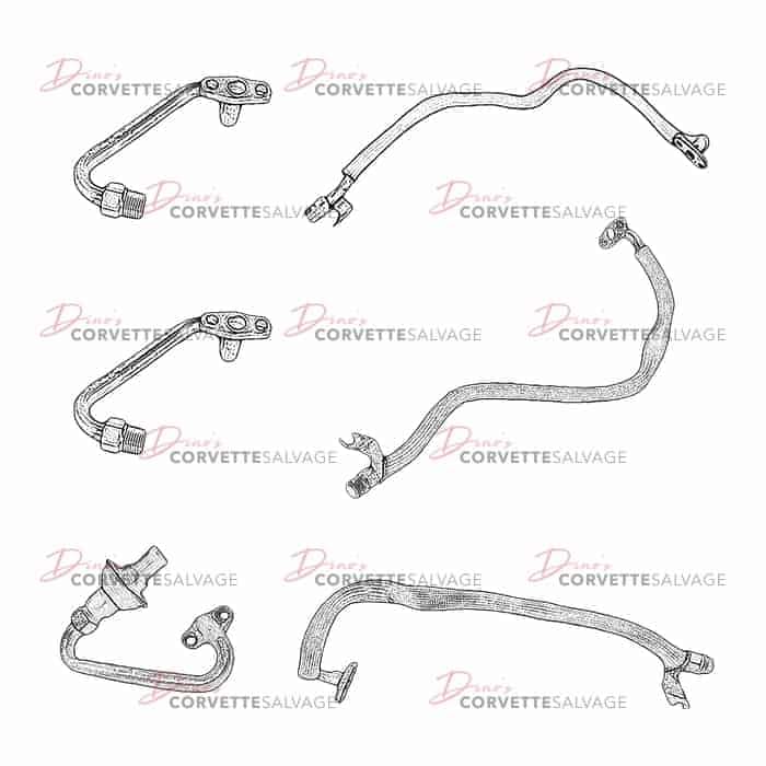 C5 Used Secondary Air Injection Pipe 1997-2004