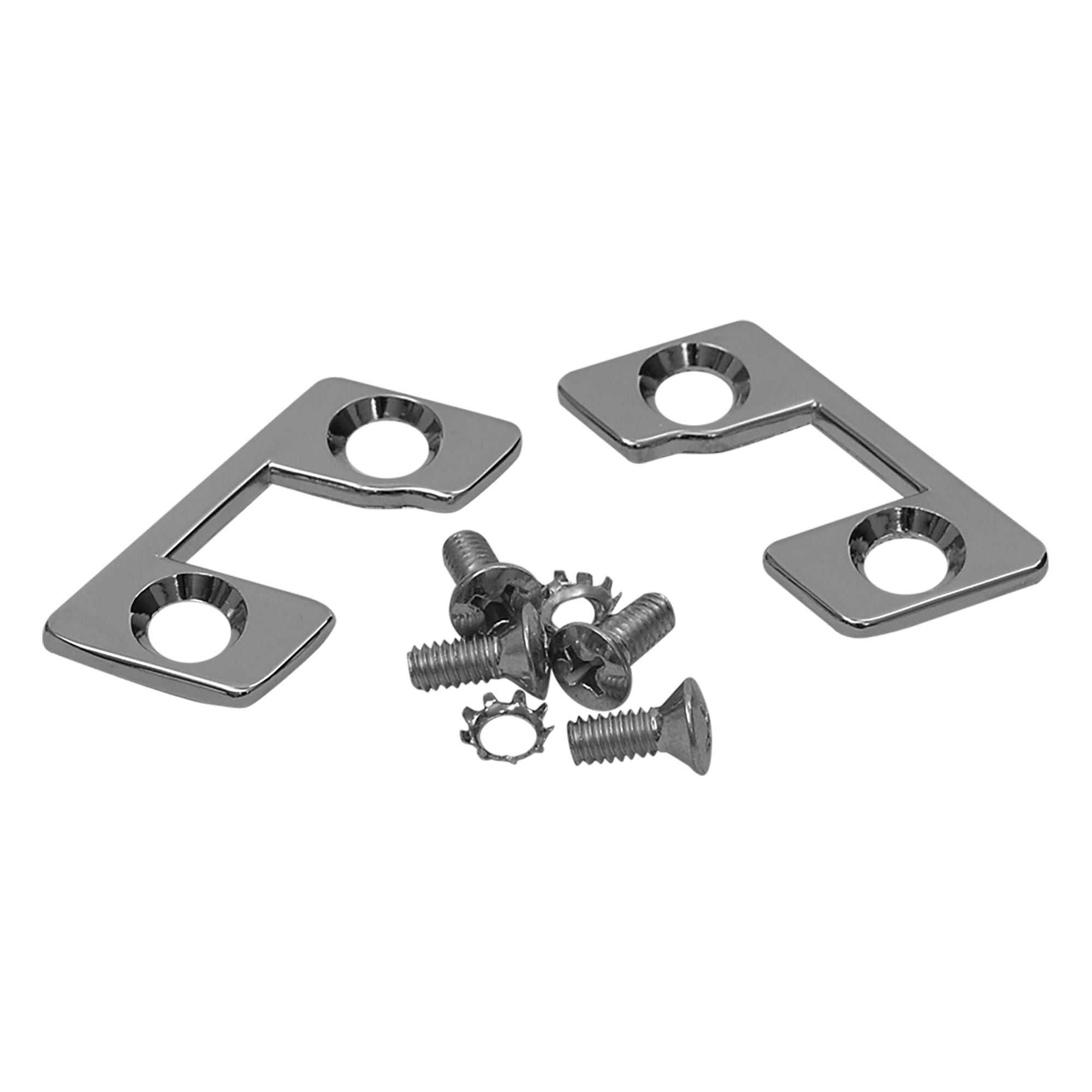 C1 New Softtop/Hardtop Header Latch Plates 1956-1962