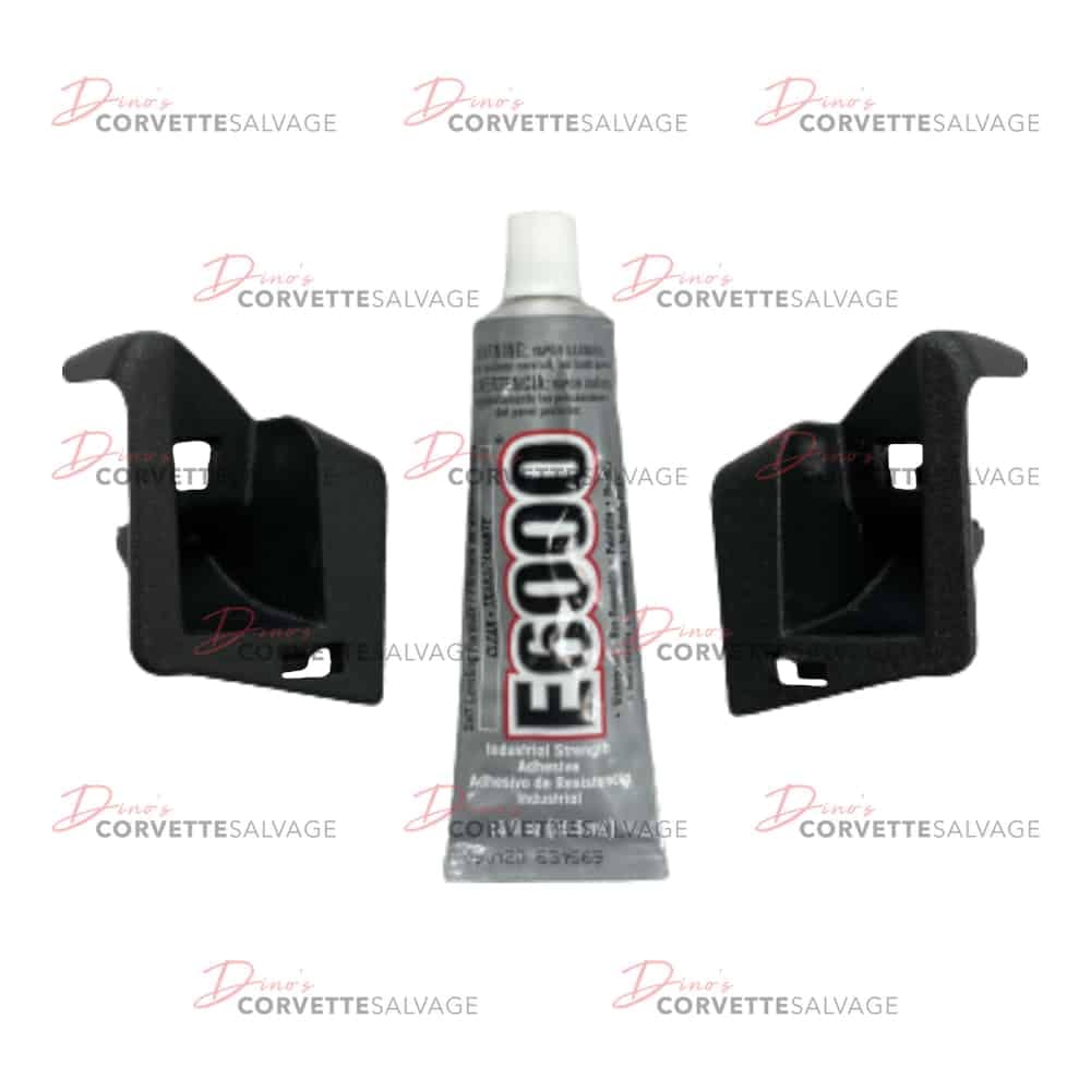 C6 New Coupe Targa Top Corner Cap Repair Kit 2005-2013