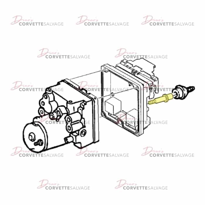 C5 Used Brake Pressure Modulator Valve Bolt 1997-2004