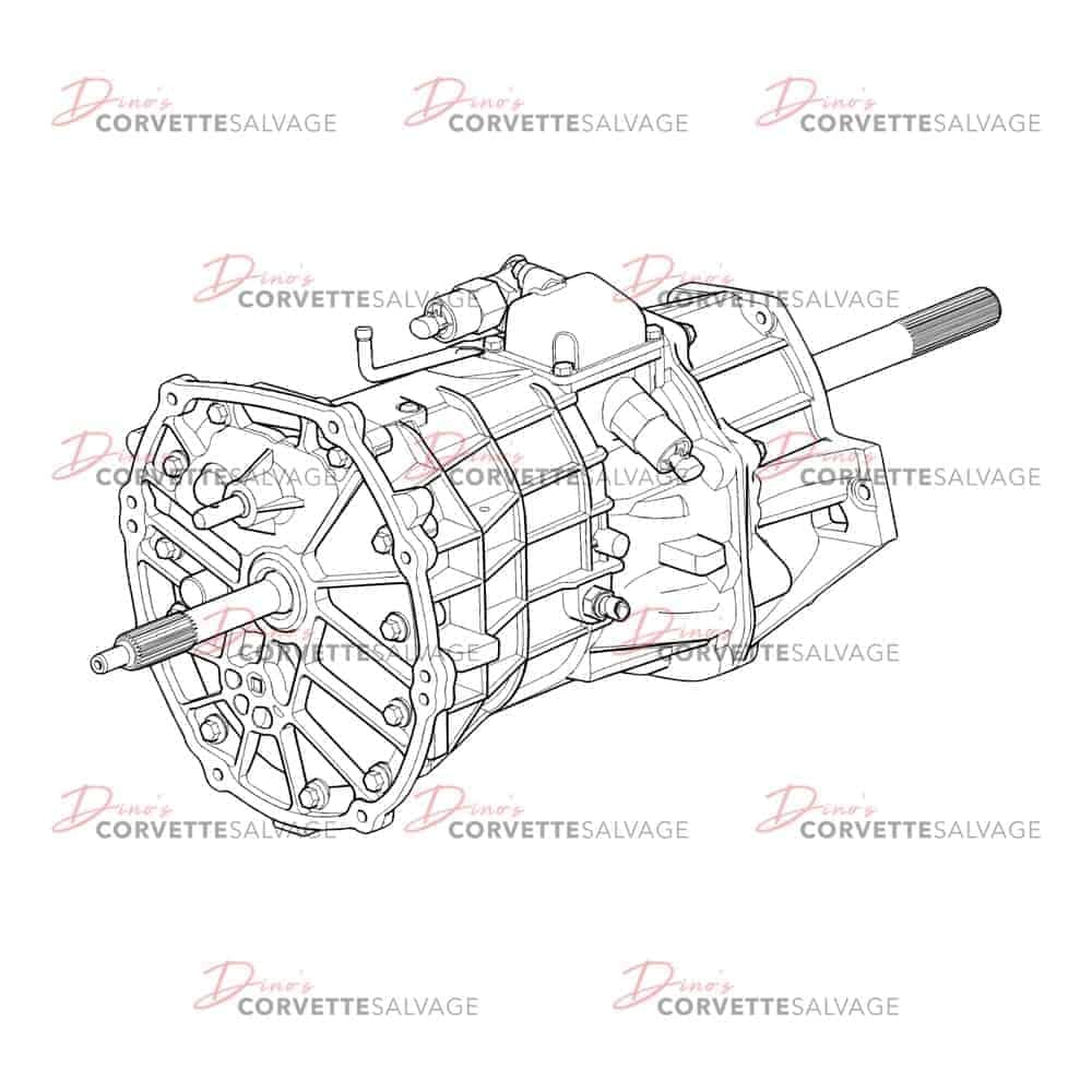 C5 Used Z06 6-Speed Manual Transmission 2001-2004