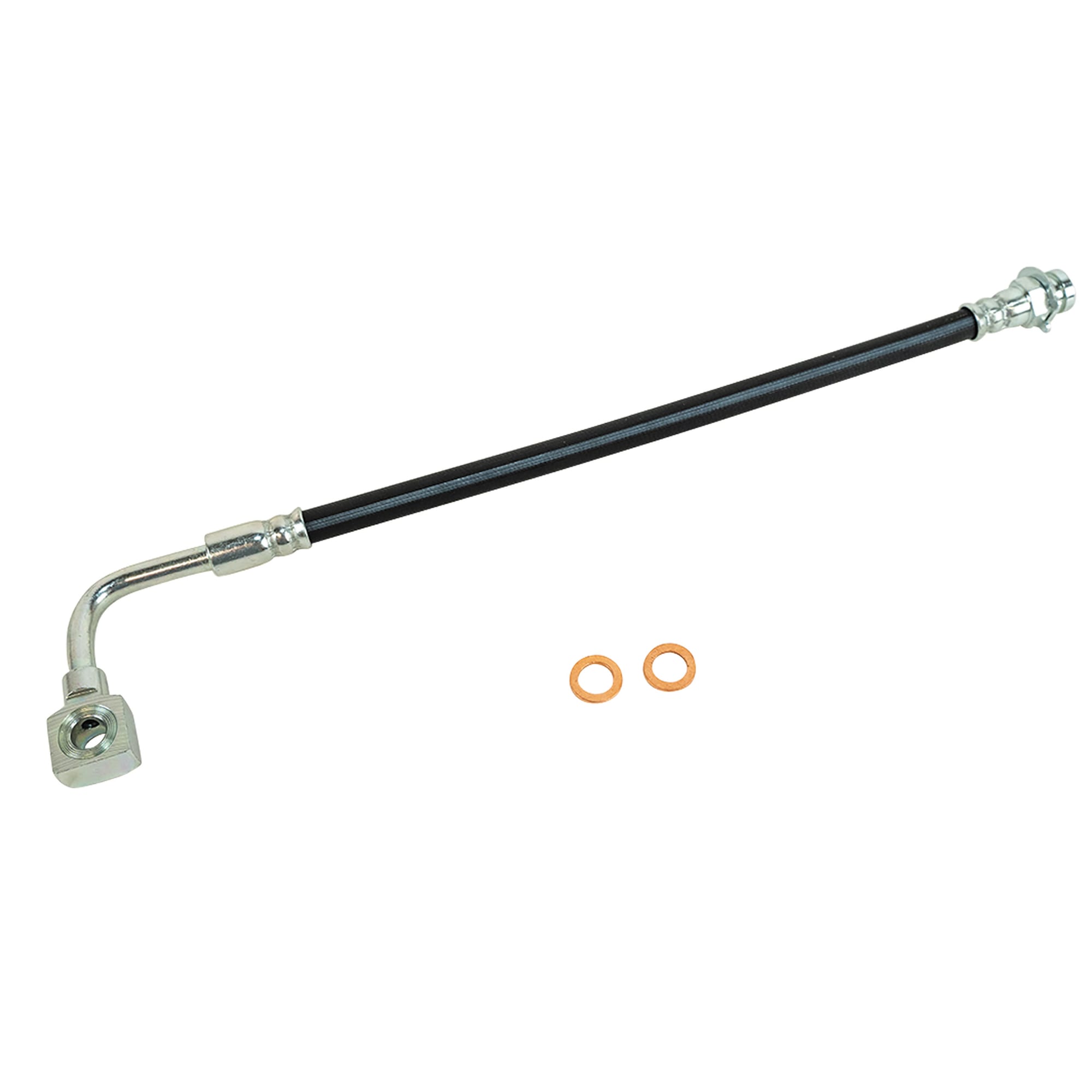 C4 New Passenger-Side Brake Hose, Front 1994-1996