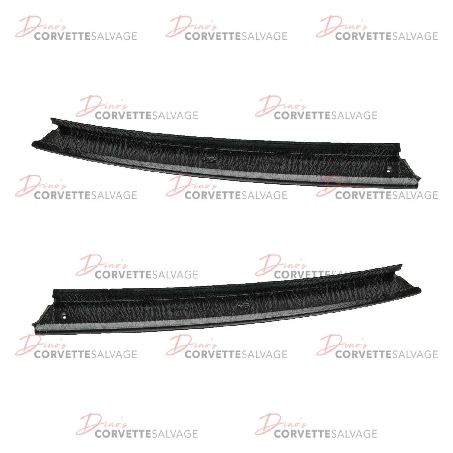 C4 Used Rear Side Targa Top Weatherstrip Retainer 1984-1996