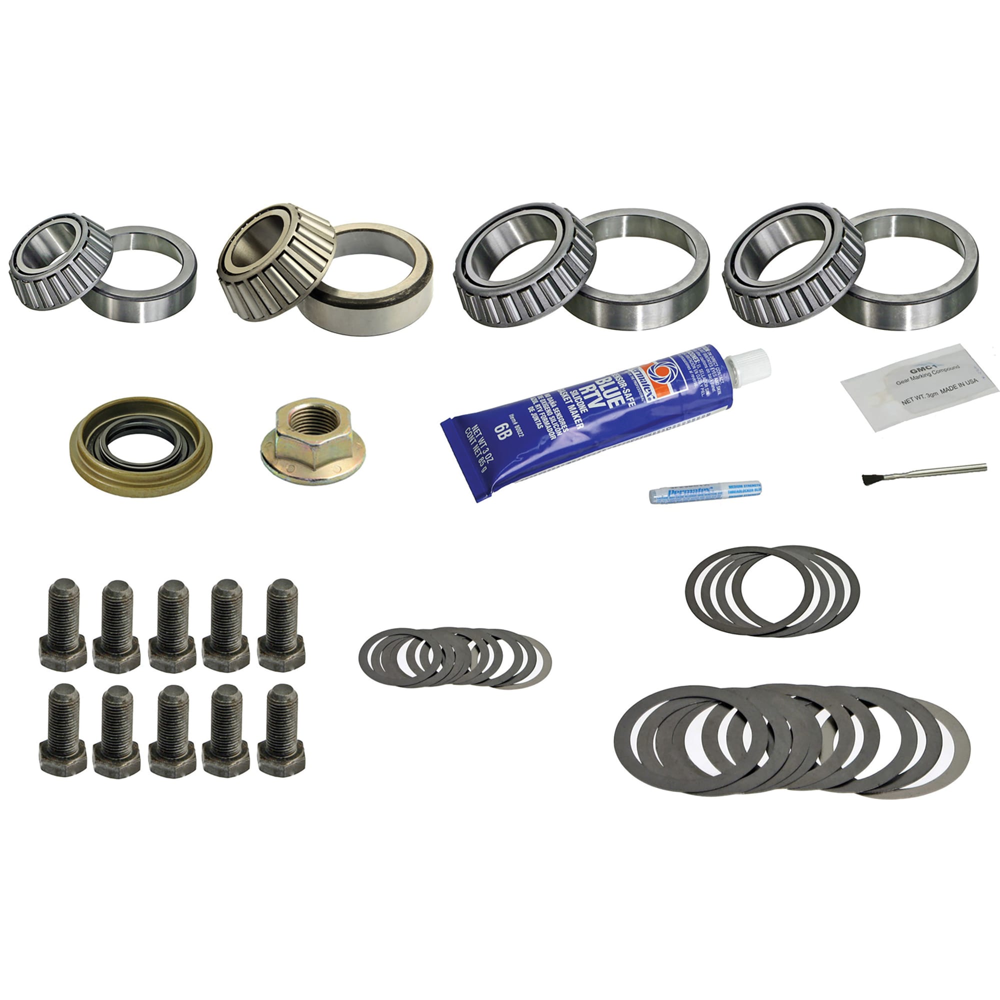 C4 New Differential Bearing & Seal Rebuild Kit 1985-1996