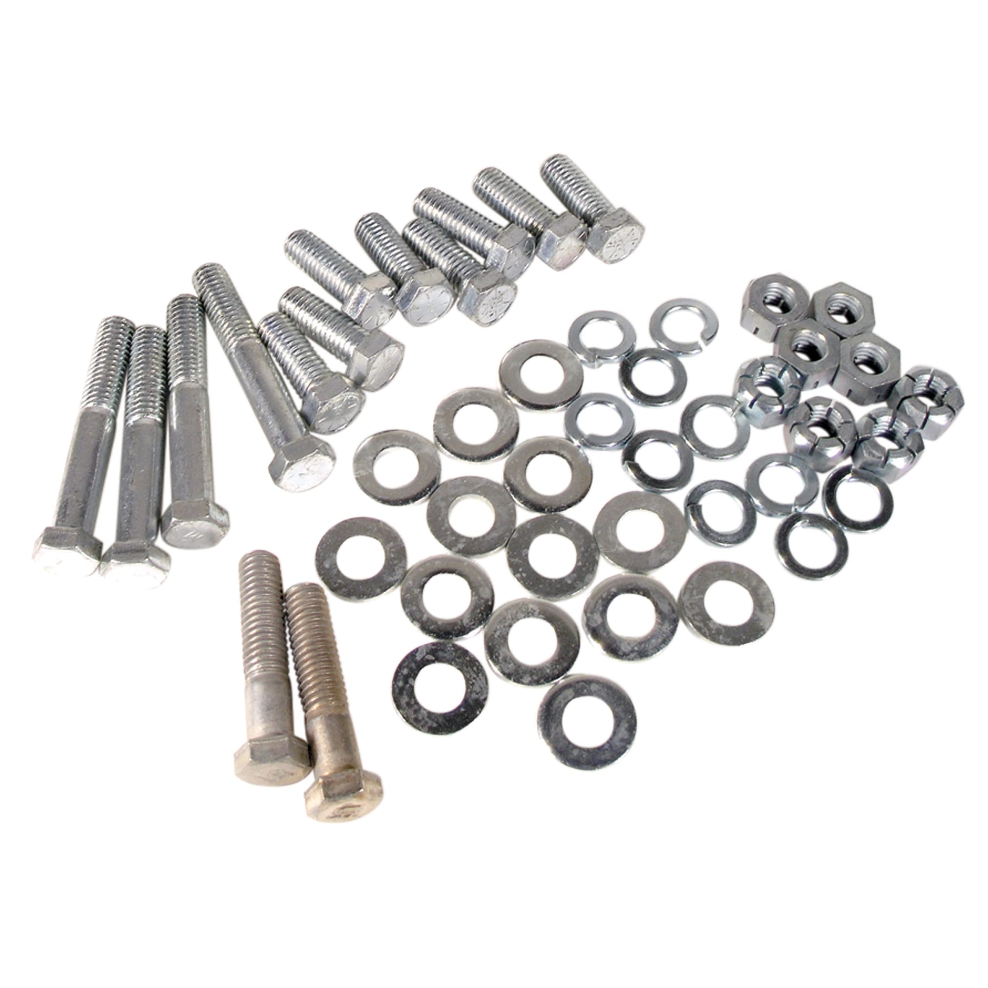 C1 New Rear Bumper Bolt Kit, Correct 46 Piece 1958-1960
