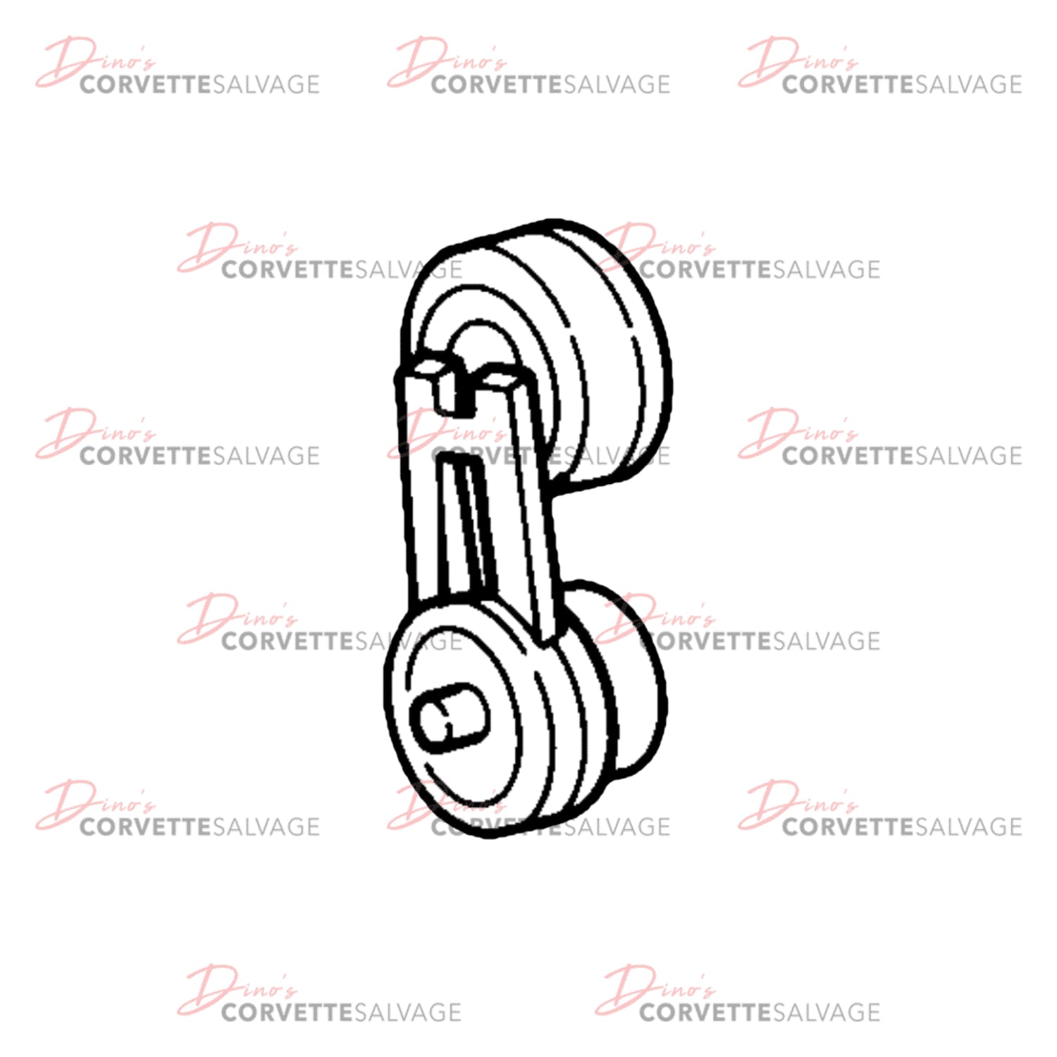C4 Used ZR-1 Drive Belt Tensioner Assembly 1990-1995