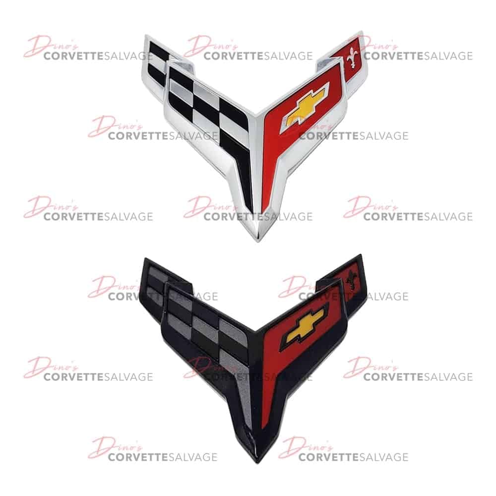 C8 Used Front Bumper Emblem 2020