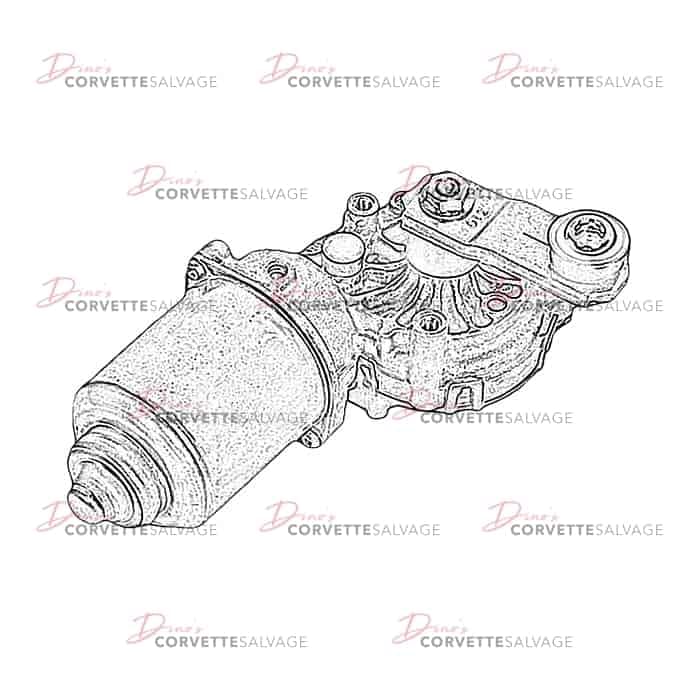 C7 Used Windshield Wiper Motor 2014-2019