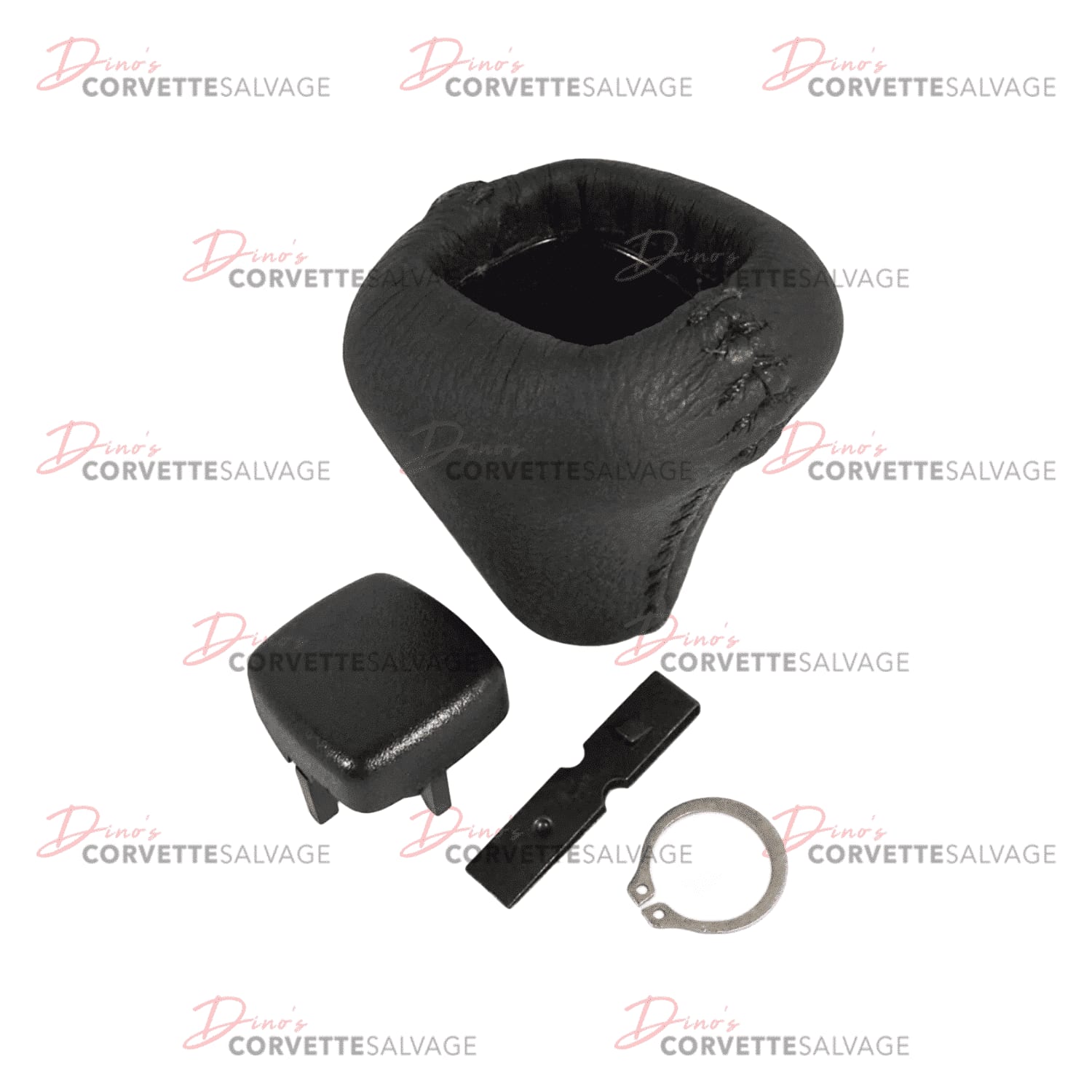 C4 New Automatic Shift Knob Kit with Button & Retainer 1984-1996