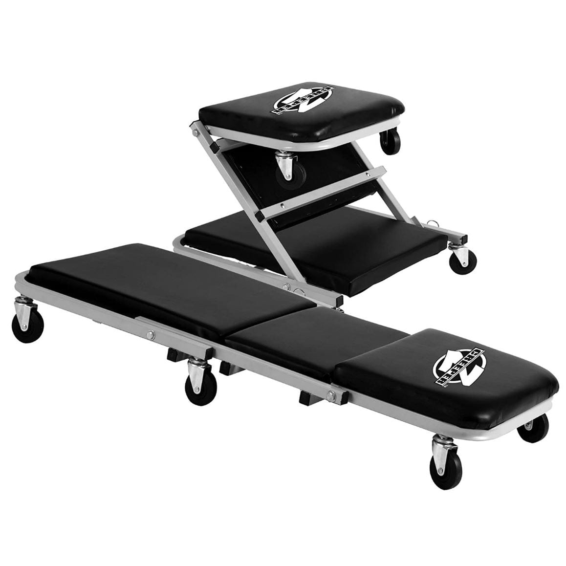 C1-C8 New Pro-Lift Black Z-Creeper Seat 1953-2026