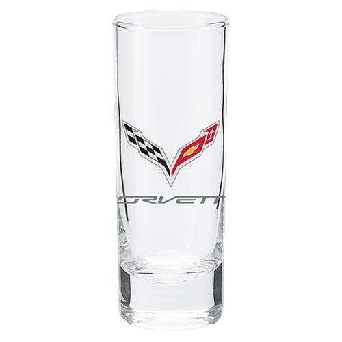 C7 New 2.5oz Premium Cordial Glass with C7 Logo 2014-2019