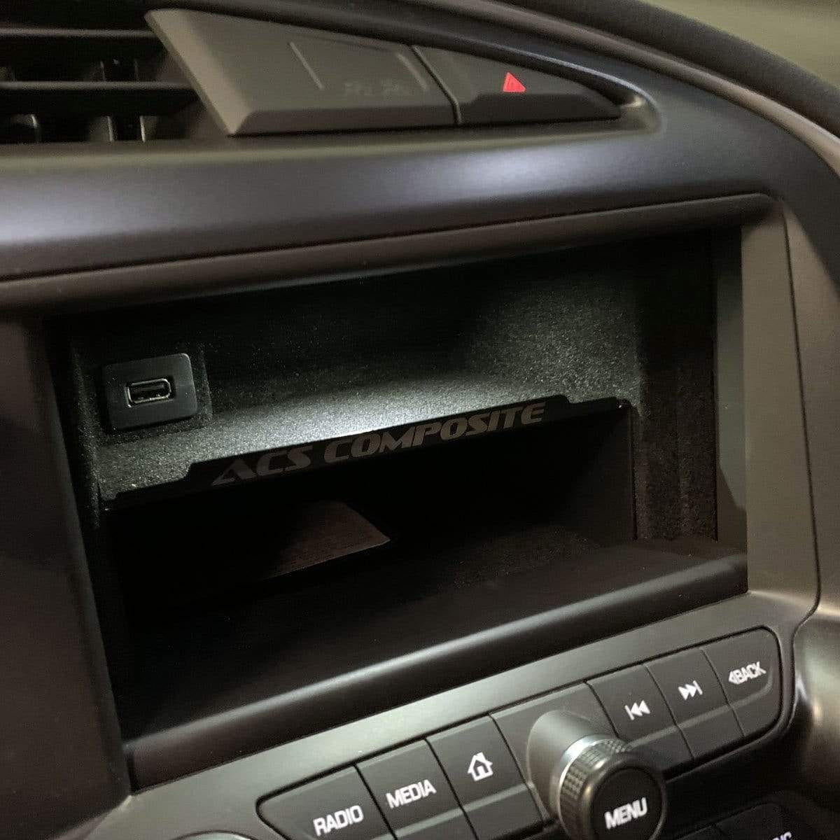New C7 Hidden Dash Storage Shelf 2014-2019