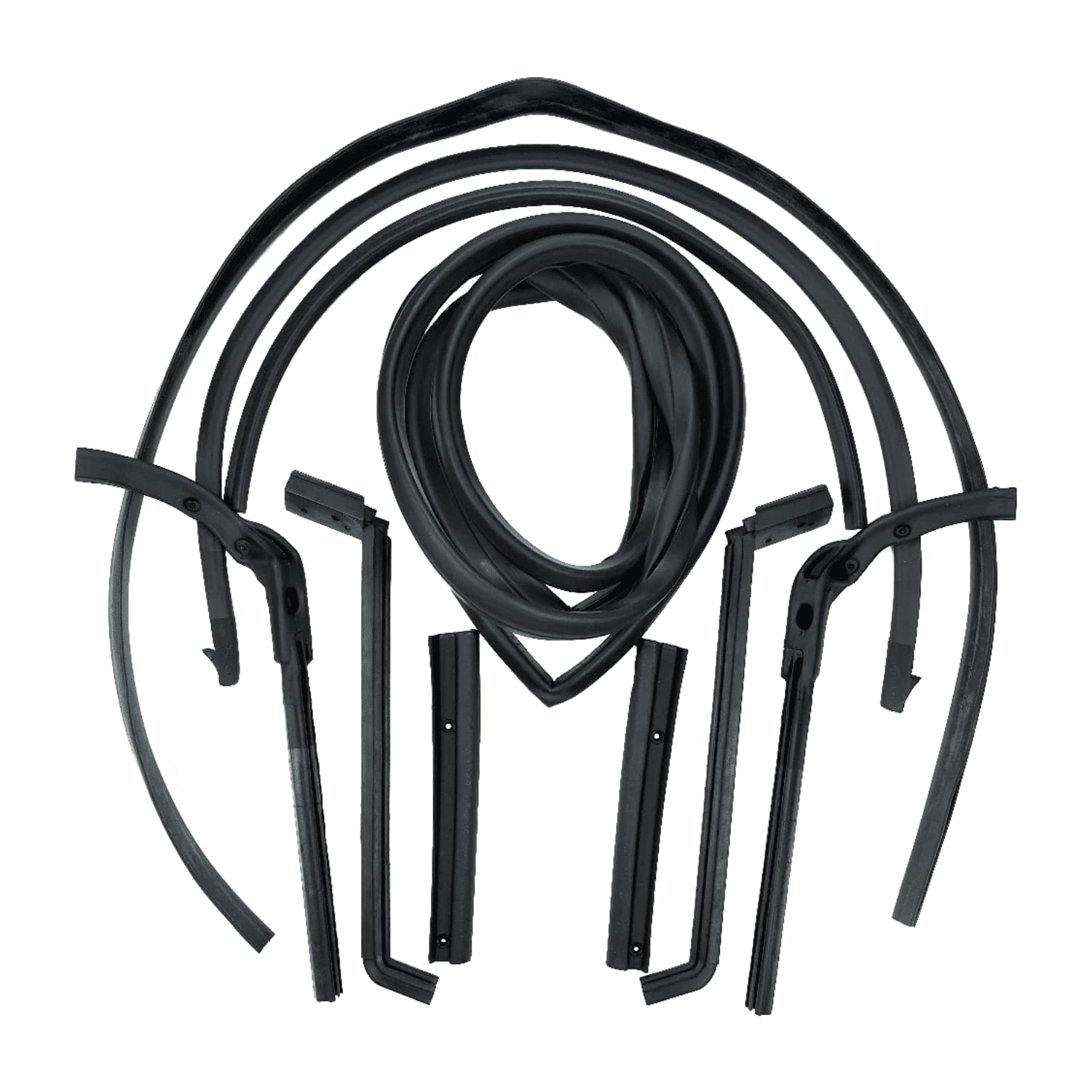 C2 New Hardtop 10-Piece Weatherstrip Kit 1963-1967