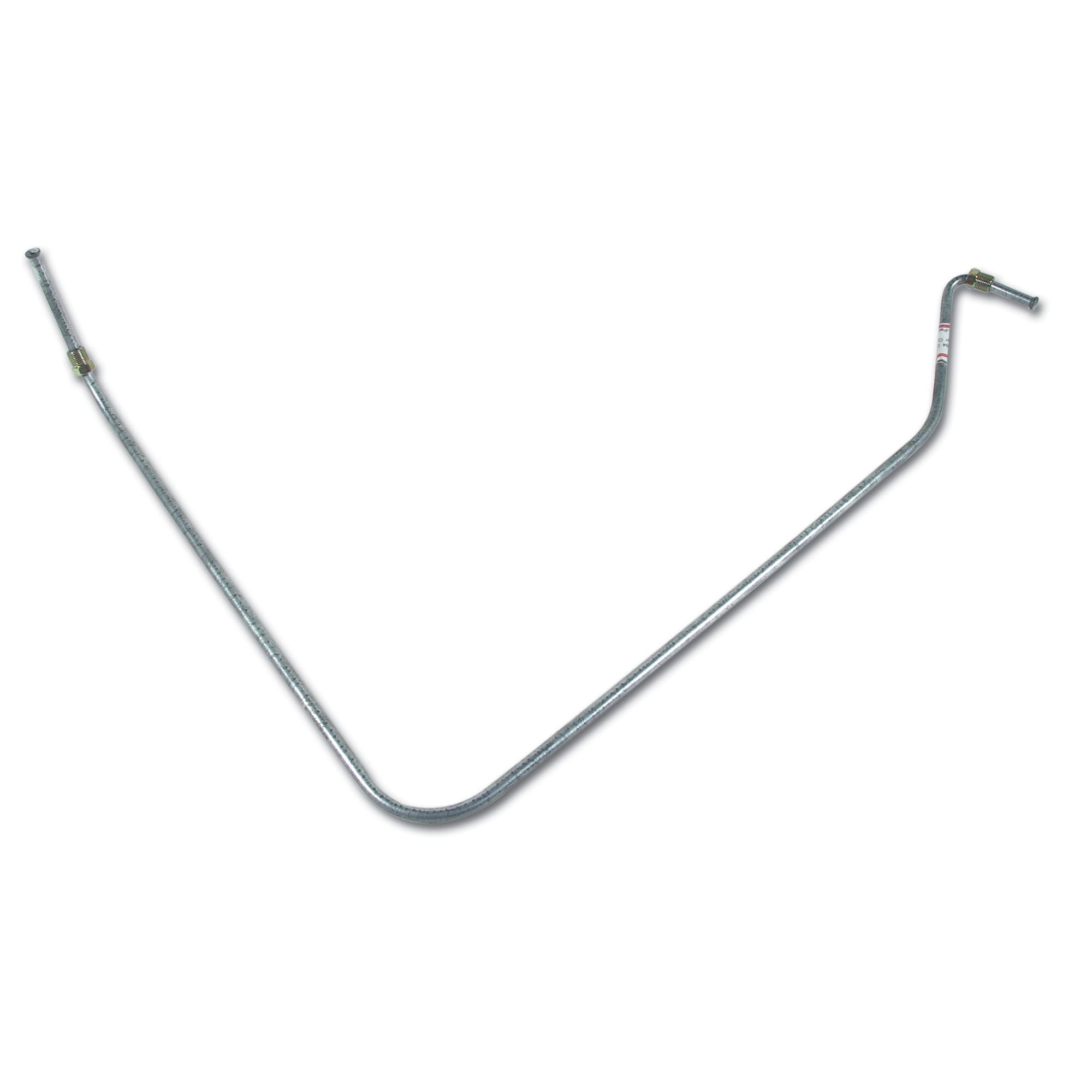 C2 New Driver-Side Brake Line, Master Cylinder To Front Block Non Power Brake 1963-1964