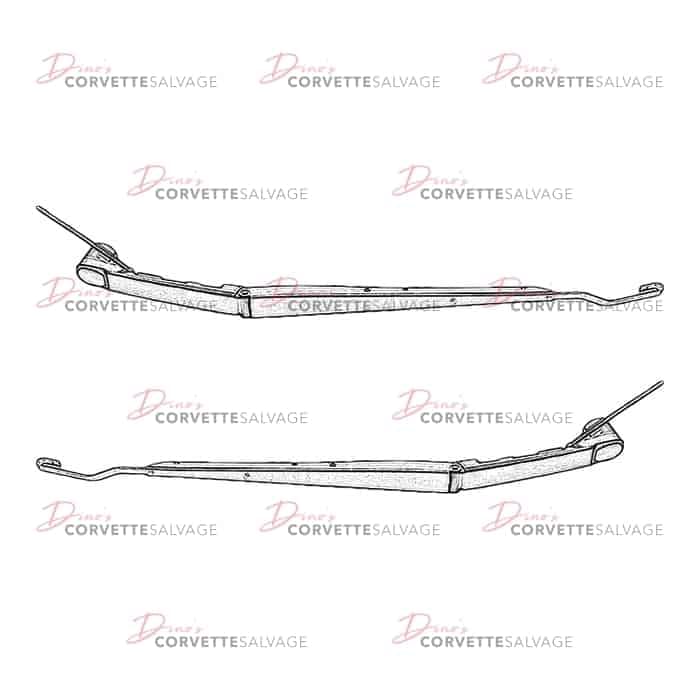 C7 Used Windshield Wiper Arm 2014-2019
