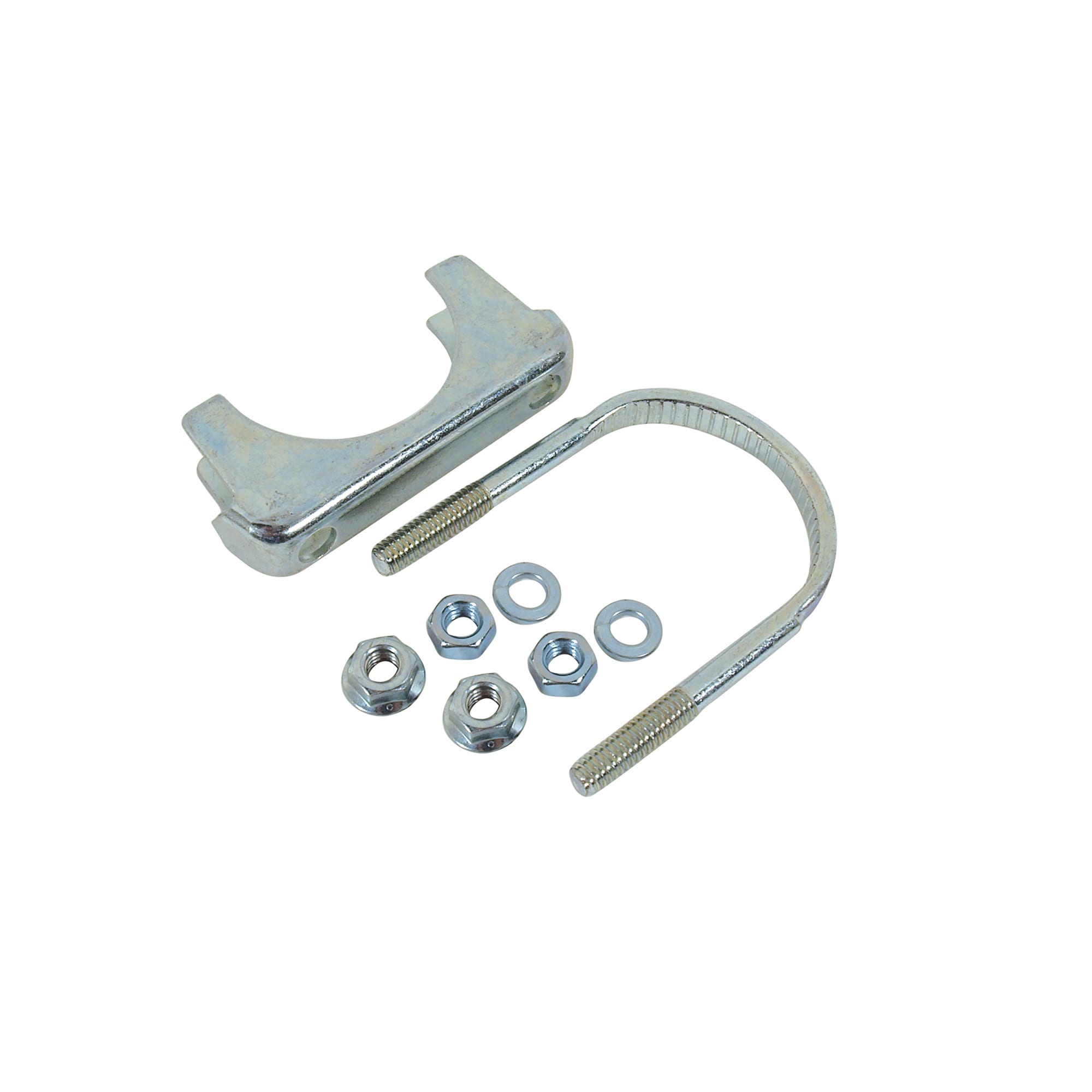 C1-C3 New Exhaust Pipe Clamp, 2 Inch Flat Top U-Bolt 1961-1981