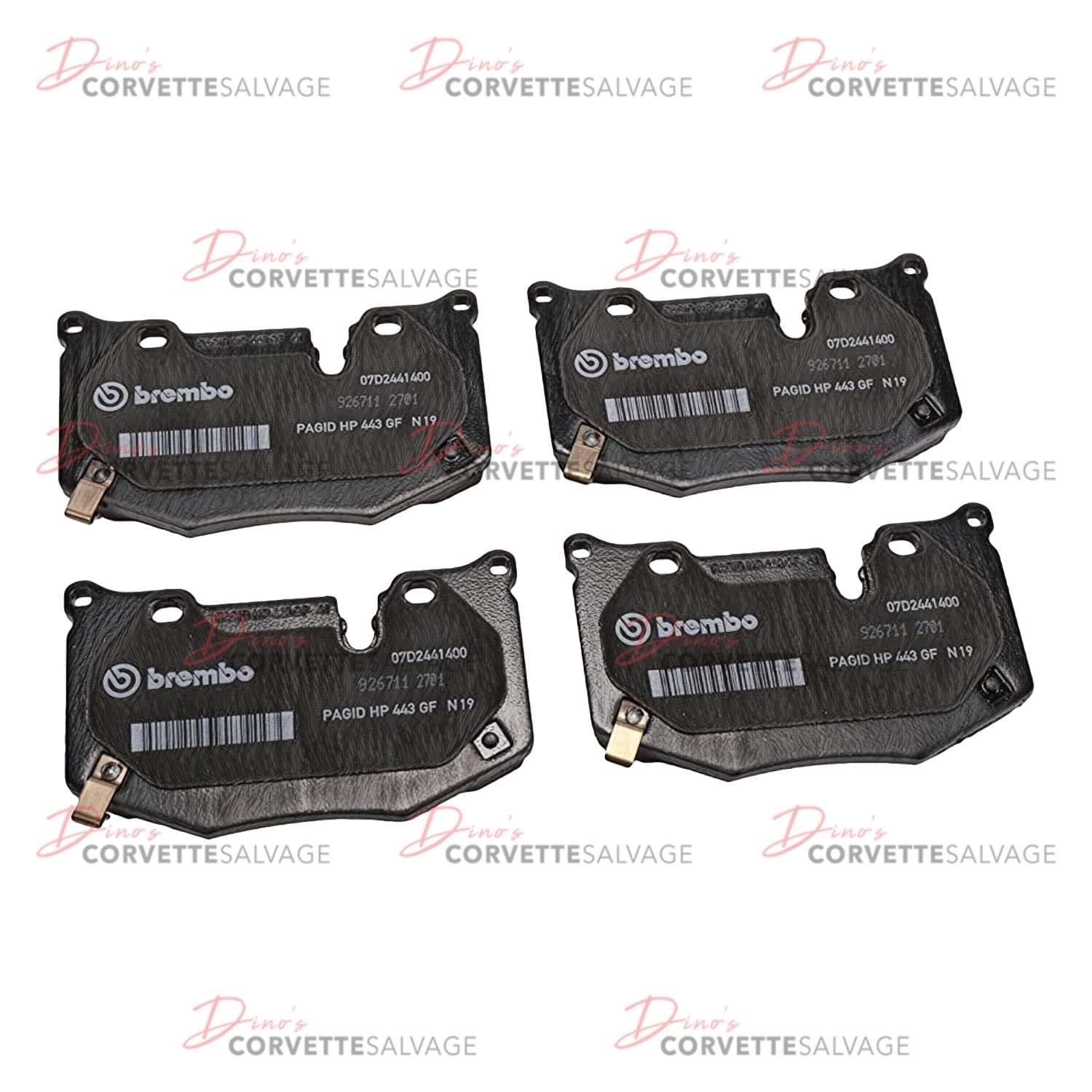C8 Used Z51 Rear Disc Brake Pad Kit 2020-2023