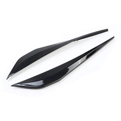 C7 New Hydro Carbon Fiber Front Corner Bumper Trim - 2 pcs 2014-2019