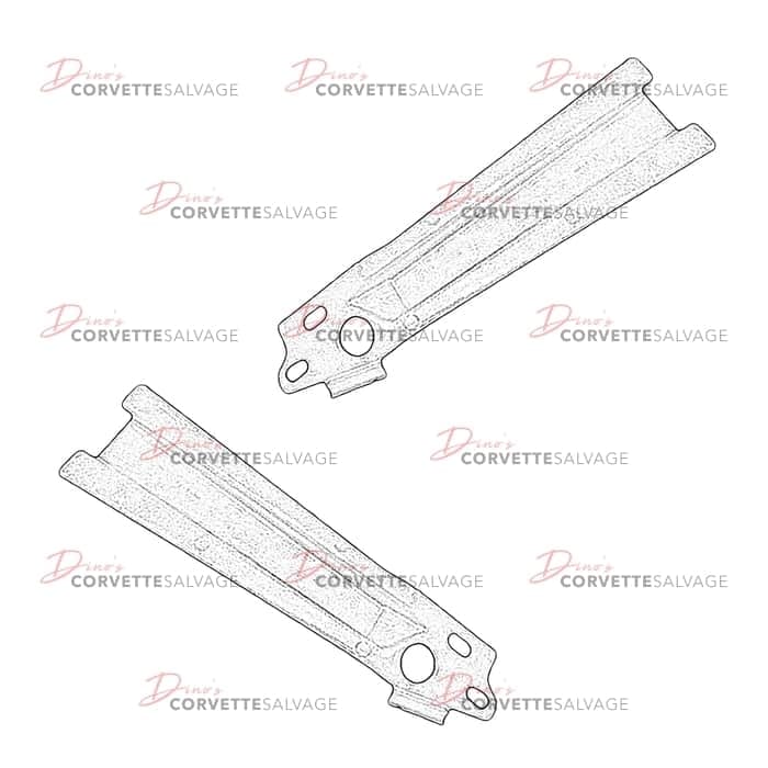 C3 Used Front Impact Bar Extension 1980-1982