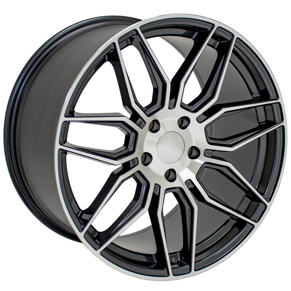 C8 New Gloss Gunmetal Machined 20x11 Wheel (CV03D) 2020-2026
