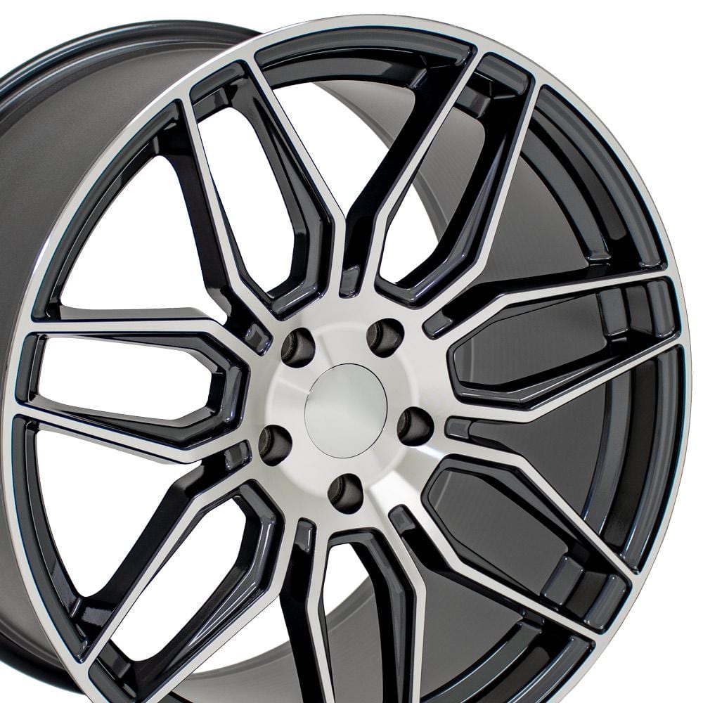 C8 New Gloss Gunmetal Machined 20x11 Wheel (CV03D) 2020-2026