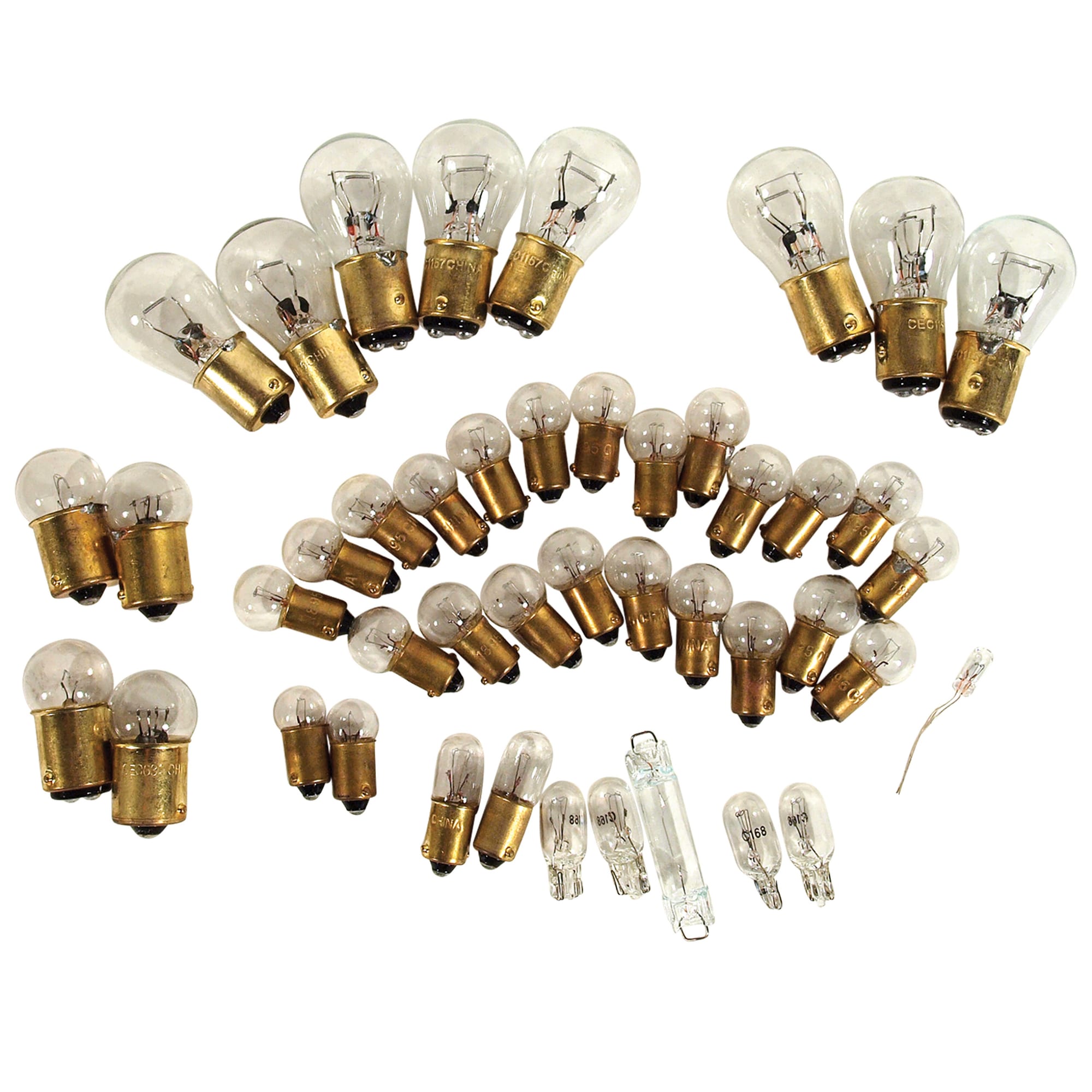C3 New Light Bulb Kit, 44 Piece 1972-1973
