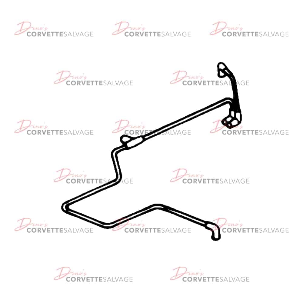 C4 Used LT1 EGR Valve Vacuum Harness 1992-1993