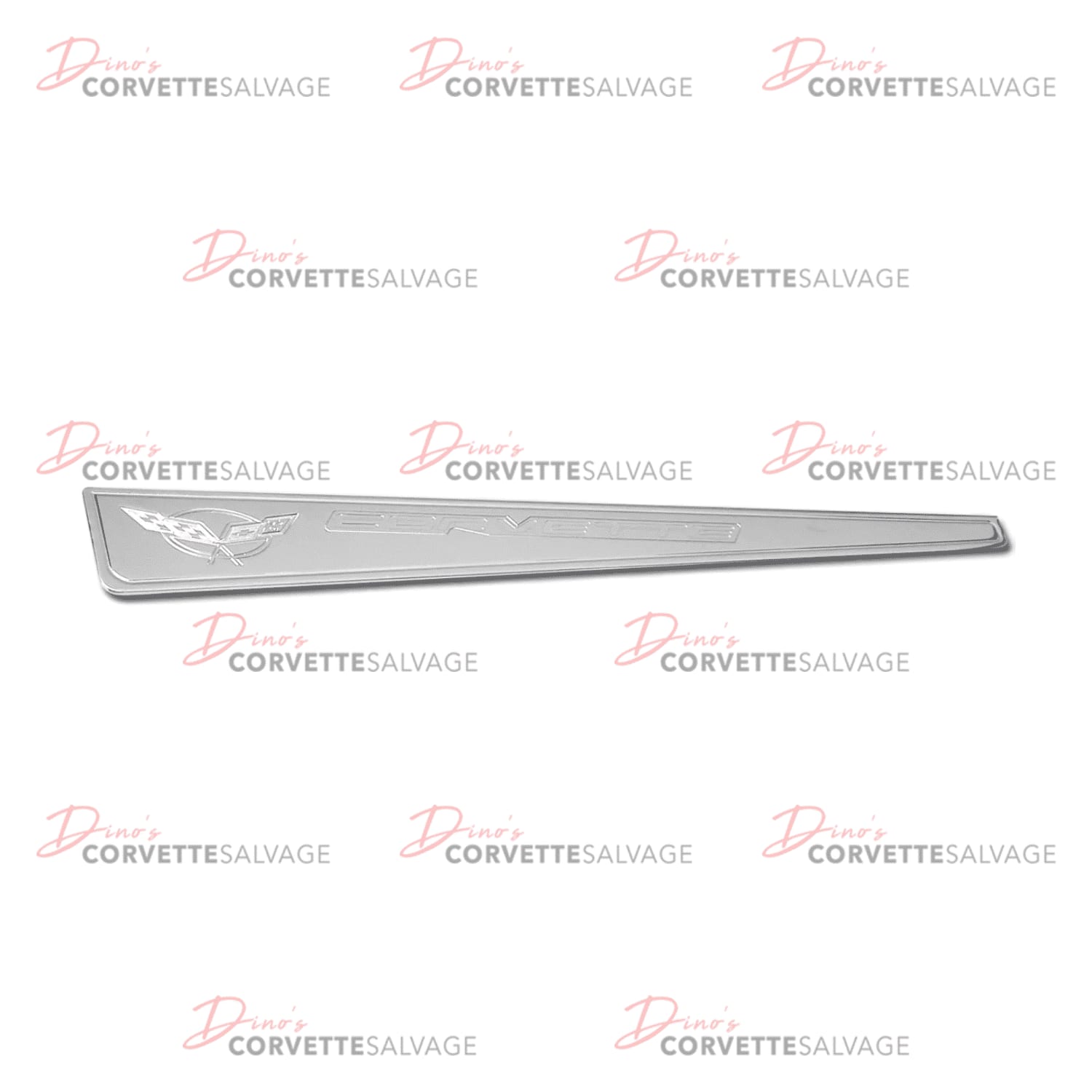 C5 New Polished Billet Aluminum Door Sill Set with Logo & Script 1997-2004