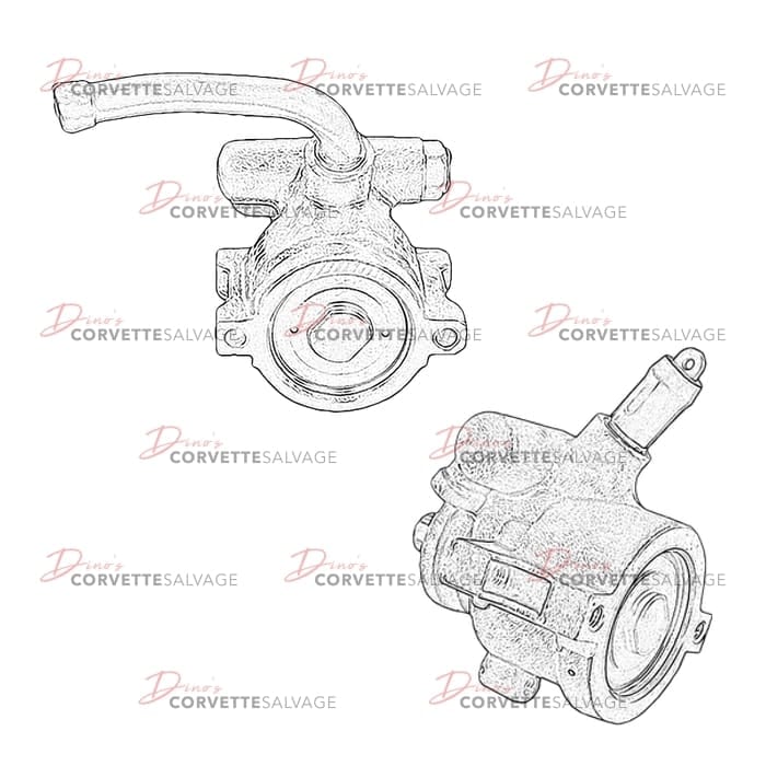 C4 Used Power Steering Pump 1984-1996