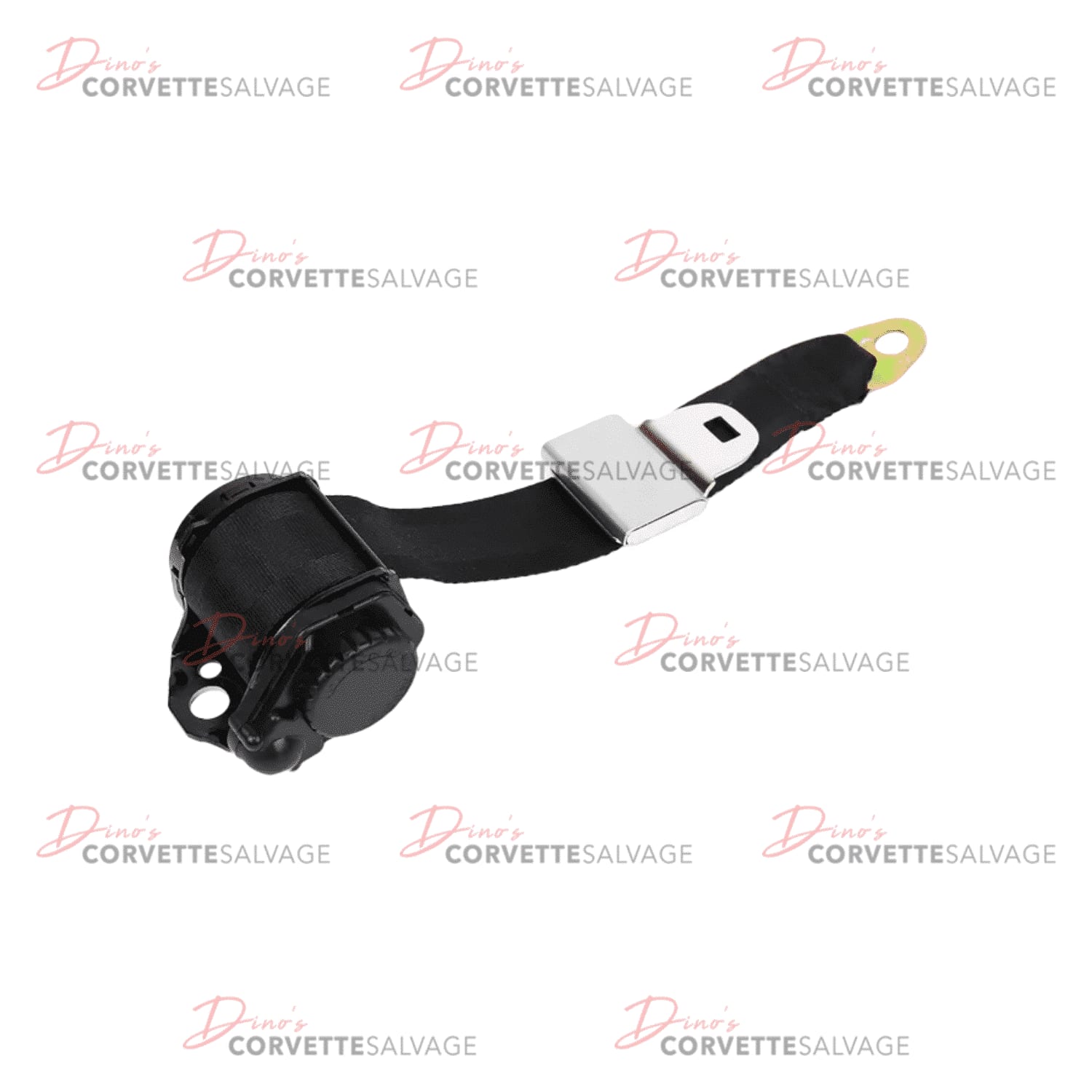 C3 Corvette New Black Seat Belt Retractor 1978-1982