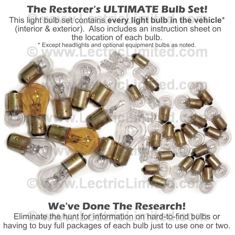 C3 New Light Bulb Set 1970