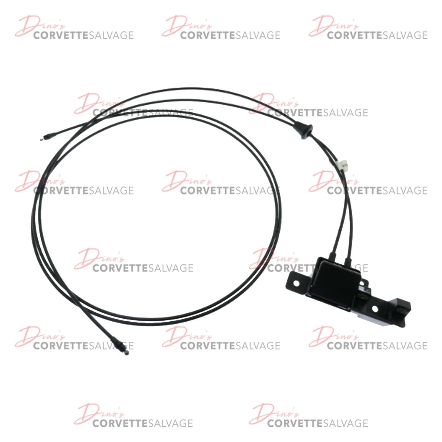 C7 Used Hood Latch Release Cable with Handle 2014-2019