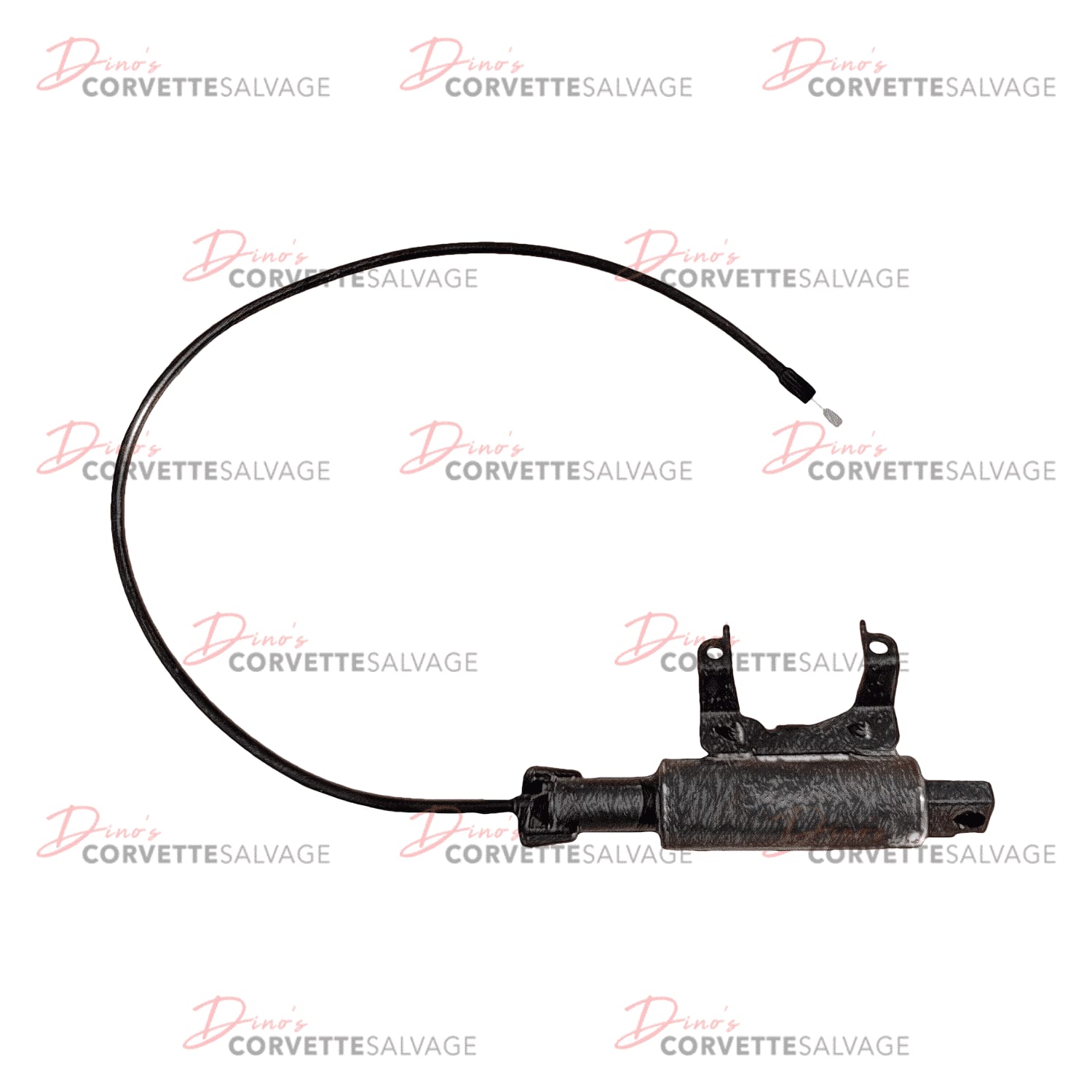 C4 Used Convertible Folding Top Stowage Compartment Lid Latch Release Actuator 1992-1996