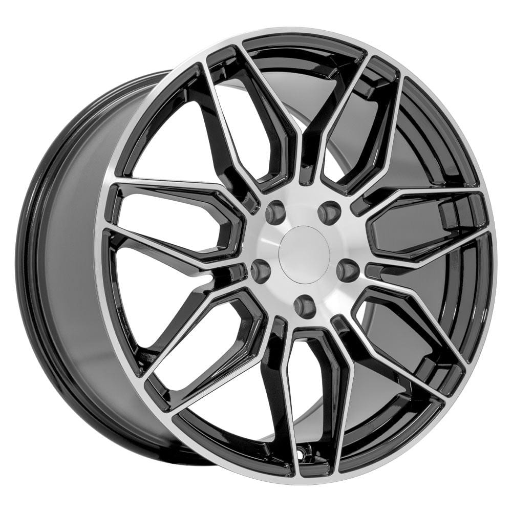 C6-C7 New Gloss Gunmetal Machined 19x10 Wheel (CV03C) 2005-2019