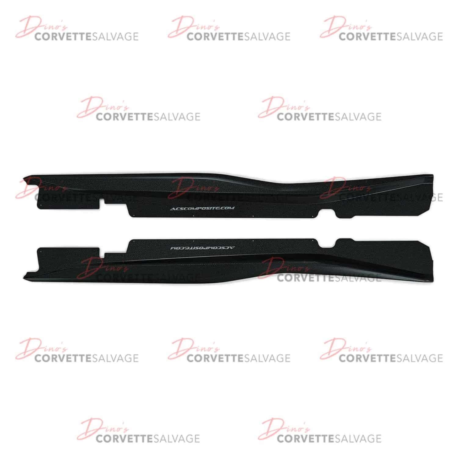 C7 New Carbon Flash Metallic Zero7 Side Rocker Set 2014-2019