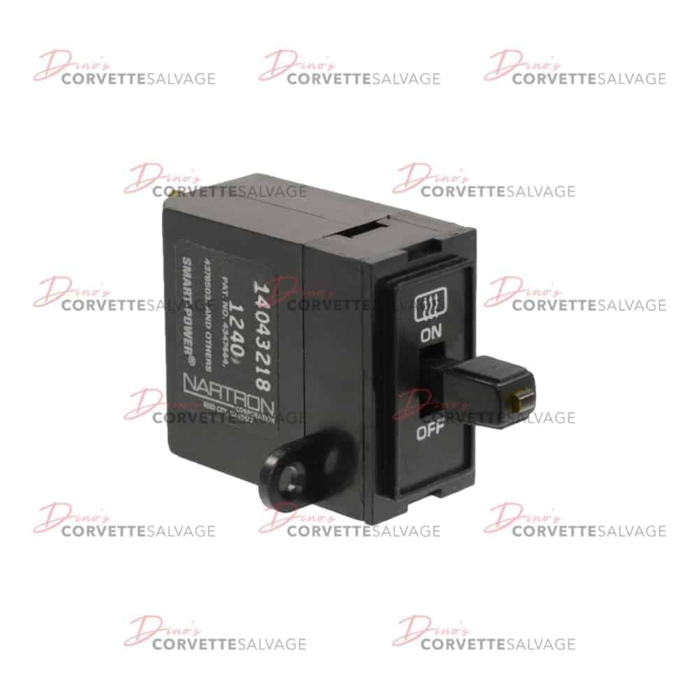 C3 New Rear Window Defrost Switch 1981-1982
