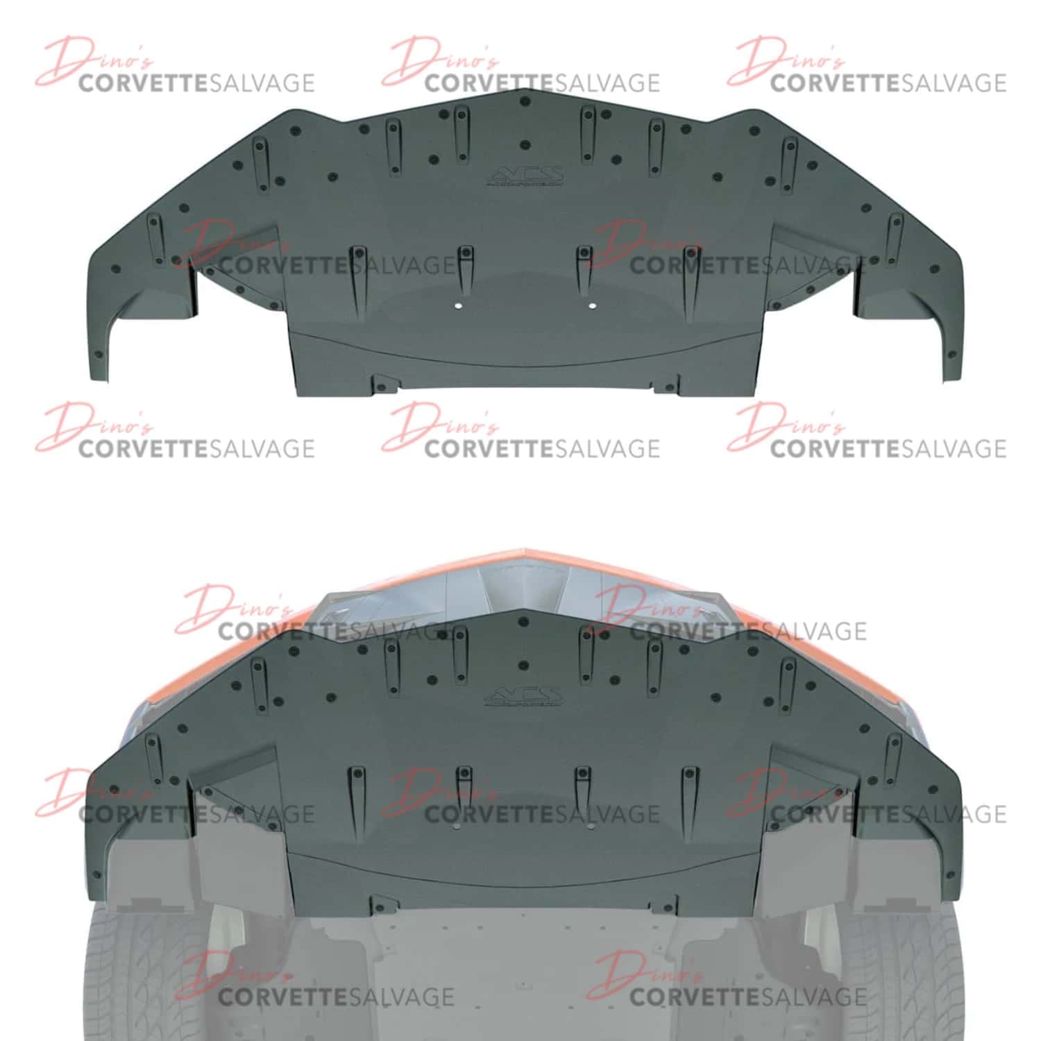C8 New Splitter Undertray 2020-2025