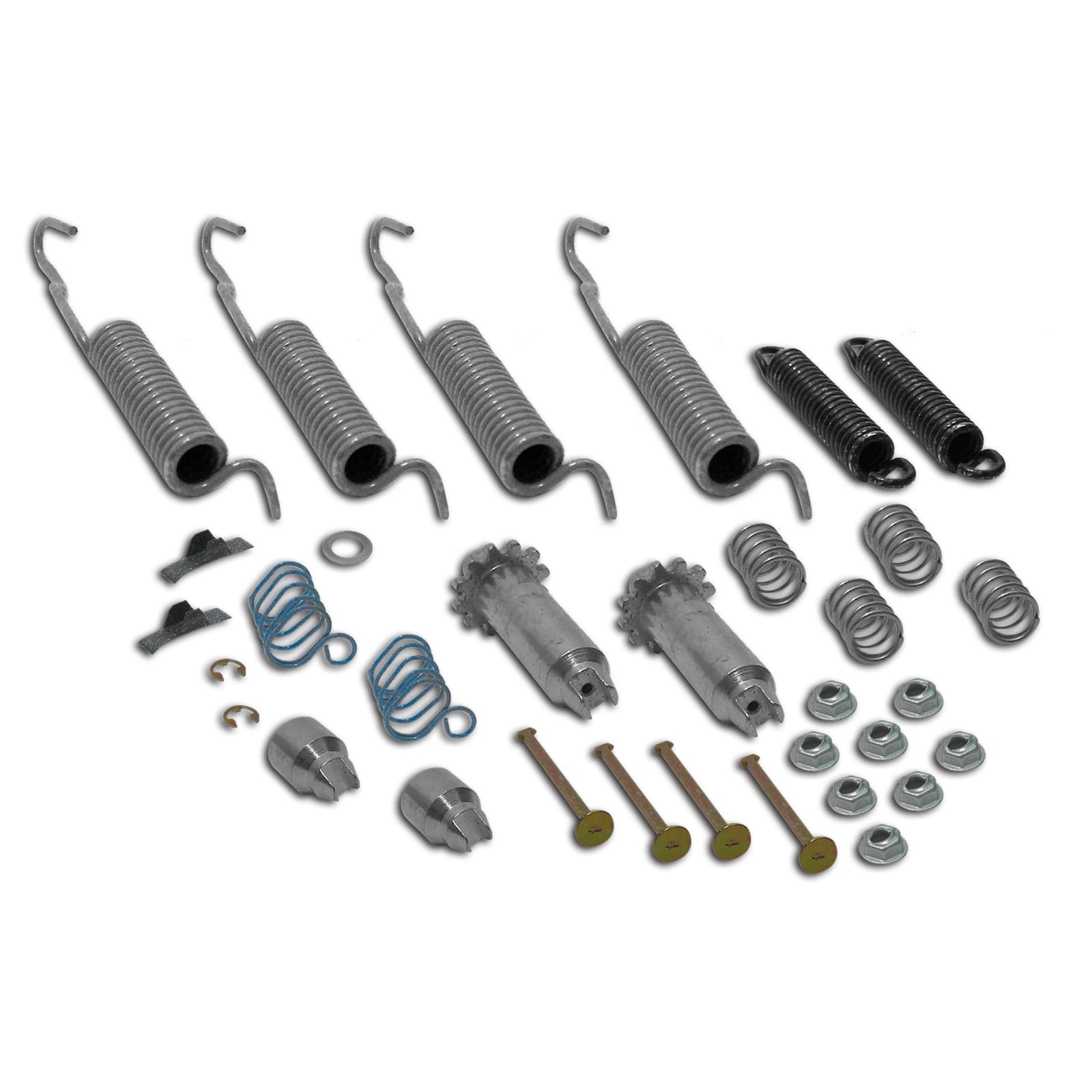 C1 New Brake Shoe Hardware Kit, Rear 1953-1962