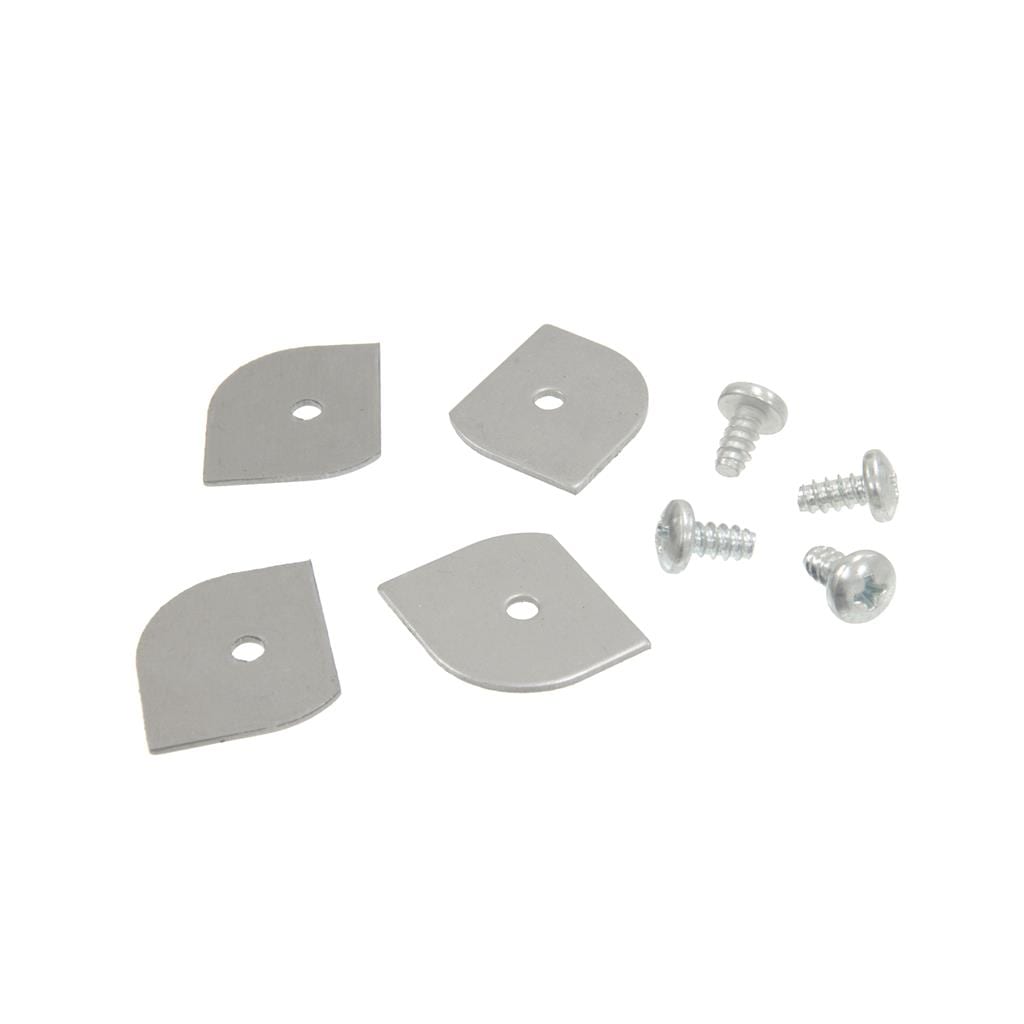 C1 New Glove Box Molding Retainers & Screws 1956-1962
