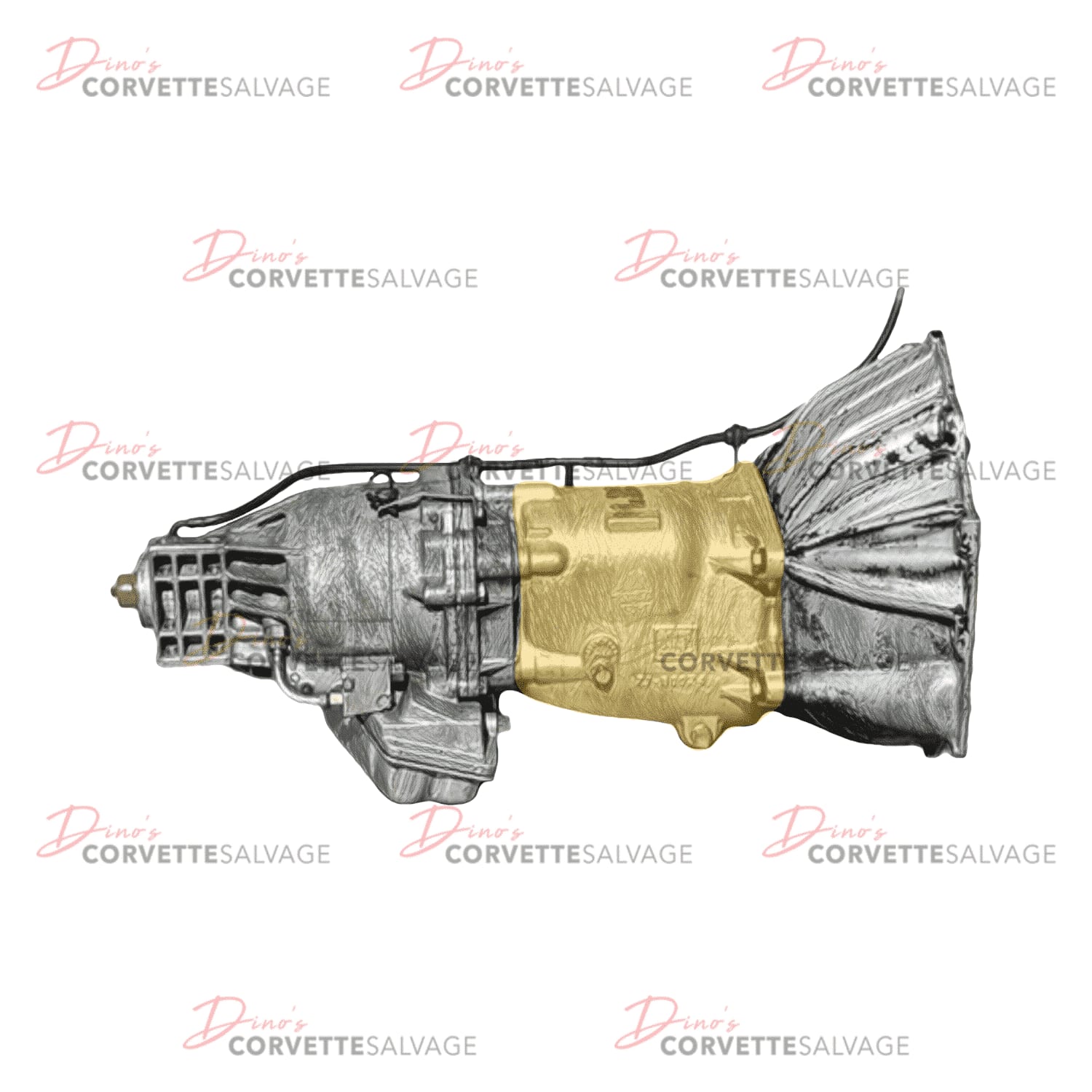 C4 Used Doug Nash 4+3 Manual Transmission Front Half Assembly 1984-1988